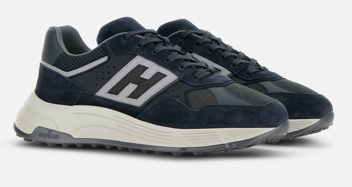 HOGAN HYPERLIGHT ALLACCIATO H - NAVY GREY