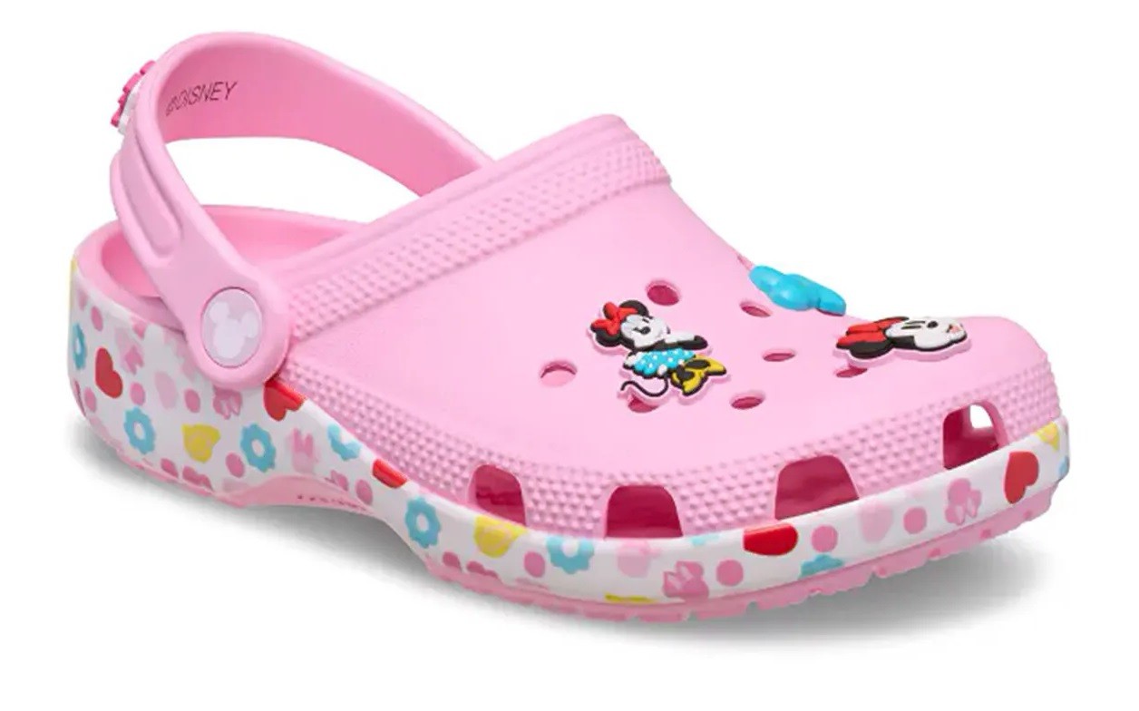CROCS MICKEY FRIENDS MINNIE CLOG T - PINK MULTI