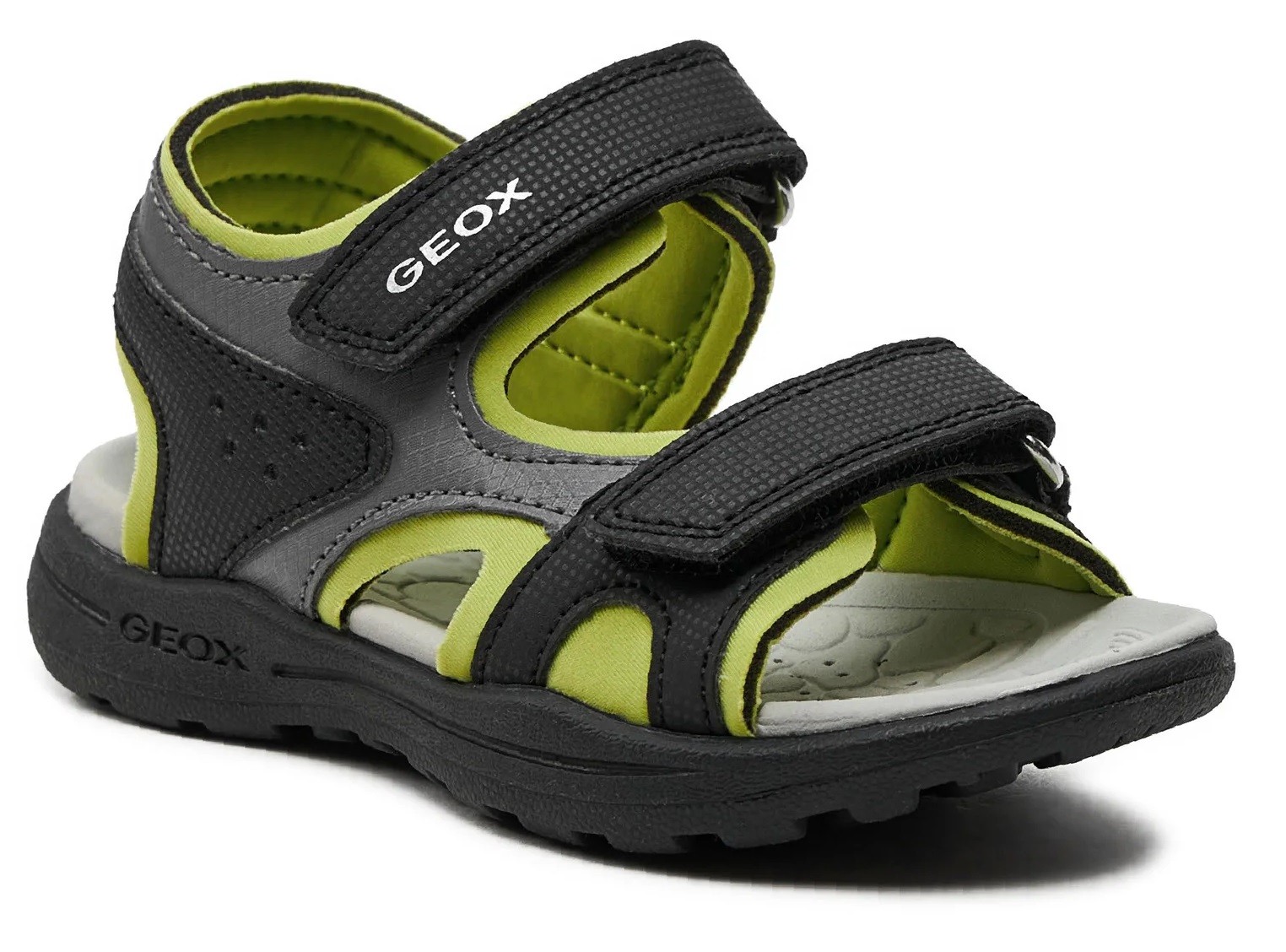 GEOX J VANIETT J455XC - BLACK LIME