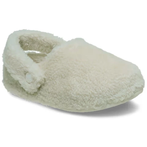 CROCS CLASSIC COZZZY SLIPPER K - STUCCO