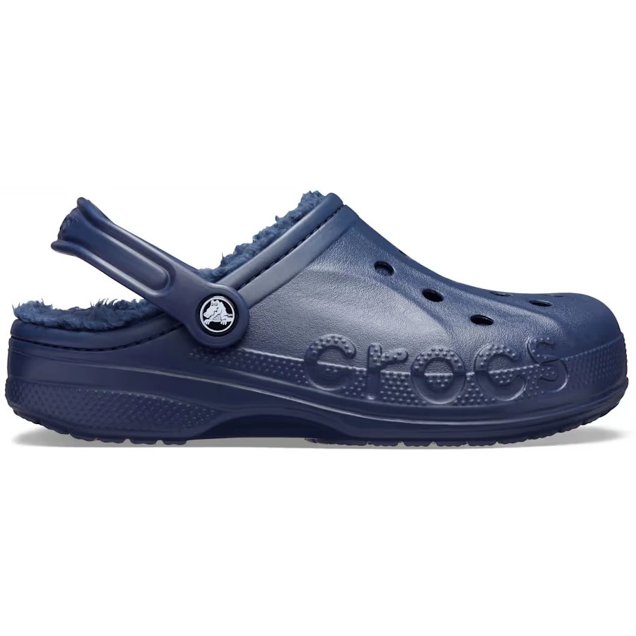 CROCS BAYA LINED CLOG - NAVY
