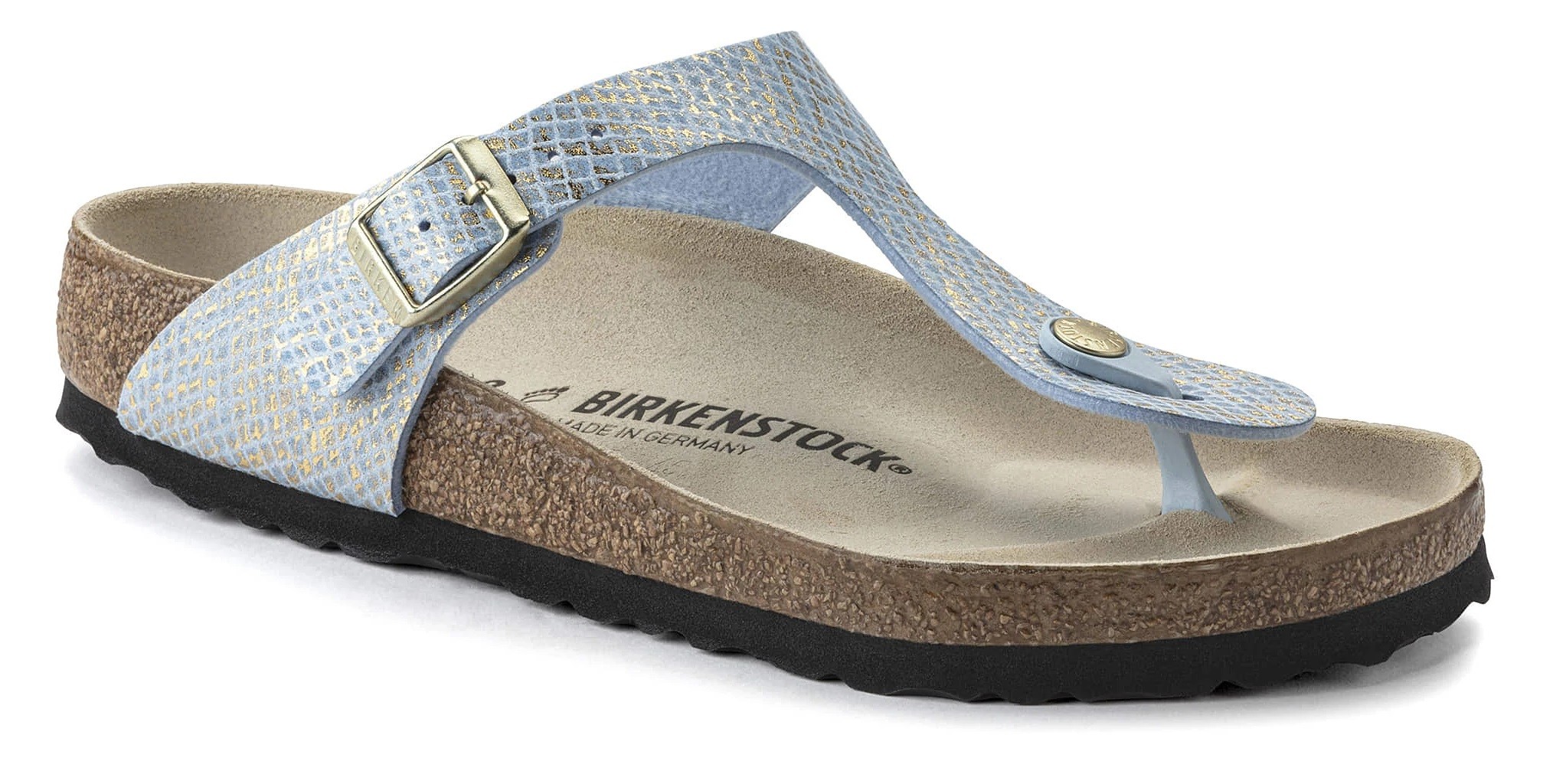 BIRKENSTOCK GIZEH SHINY PYTHON
