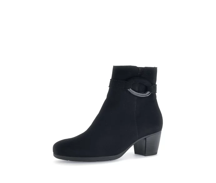 GABOR 75.523.17 - BLACK SUEDE