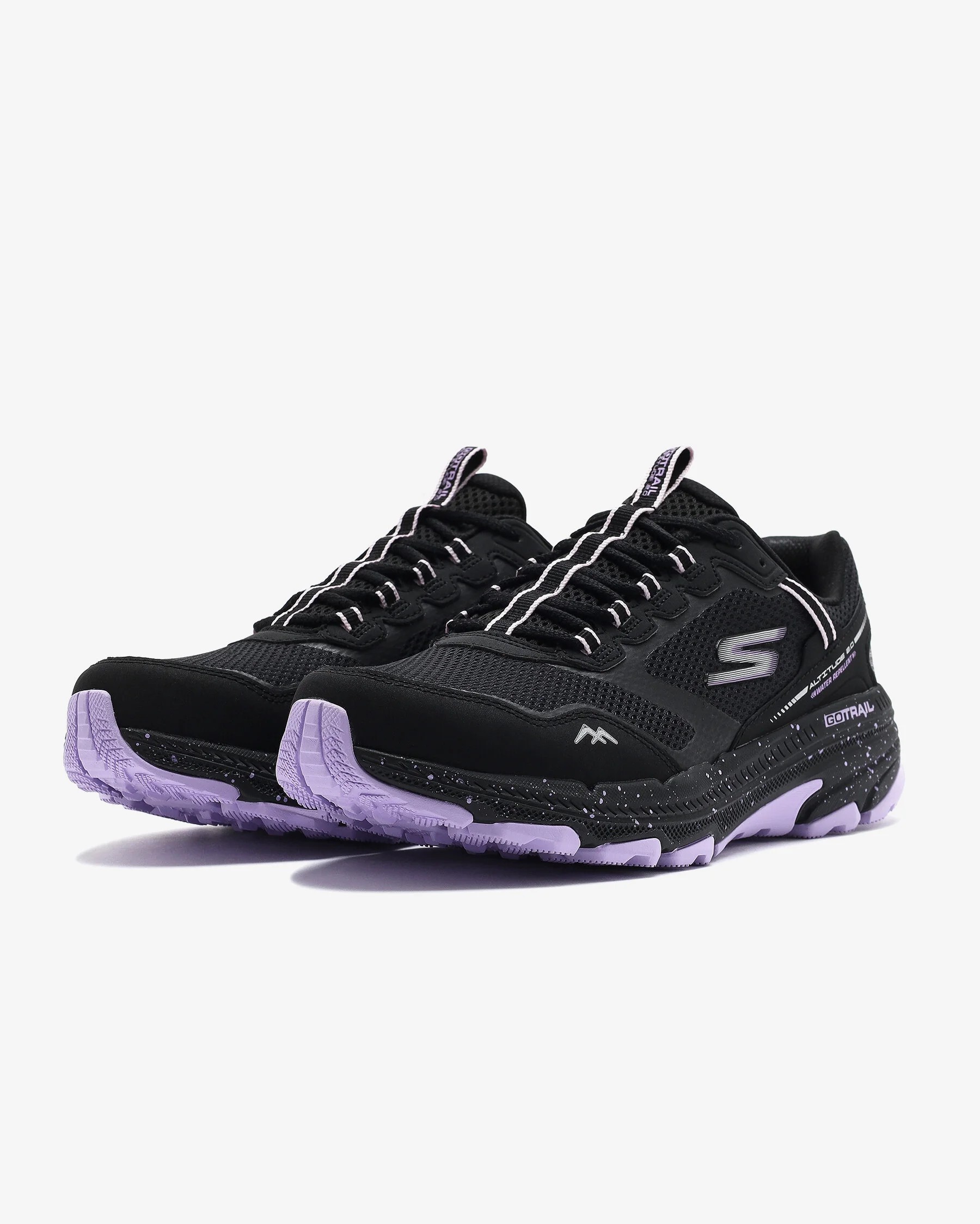 SKECHERS GO RUN TRAIL ALTITUDE 2.0 - RAVINE - BLACK LAVENDER