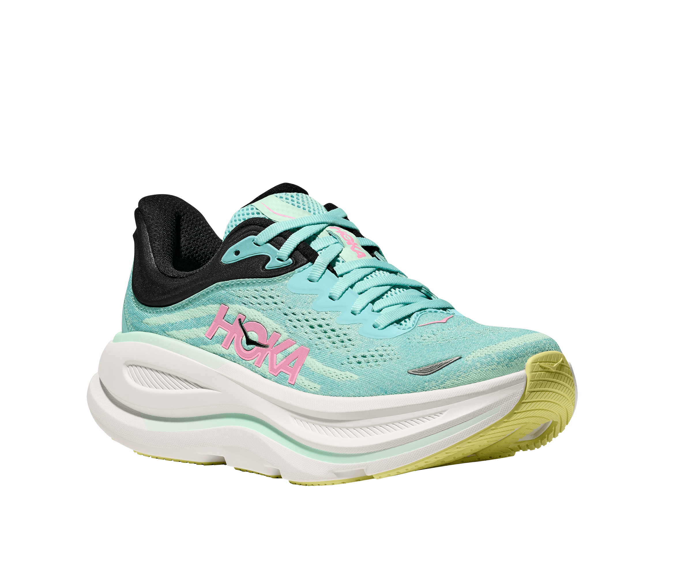 HOKA BONDI 9 W - BLUE SPARK/MIND FLUORITE