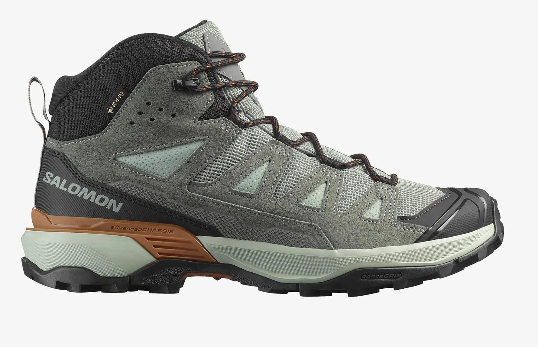 SALOMON X ULTRA 360 LEATHER MID GORE-TEX - IRON