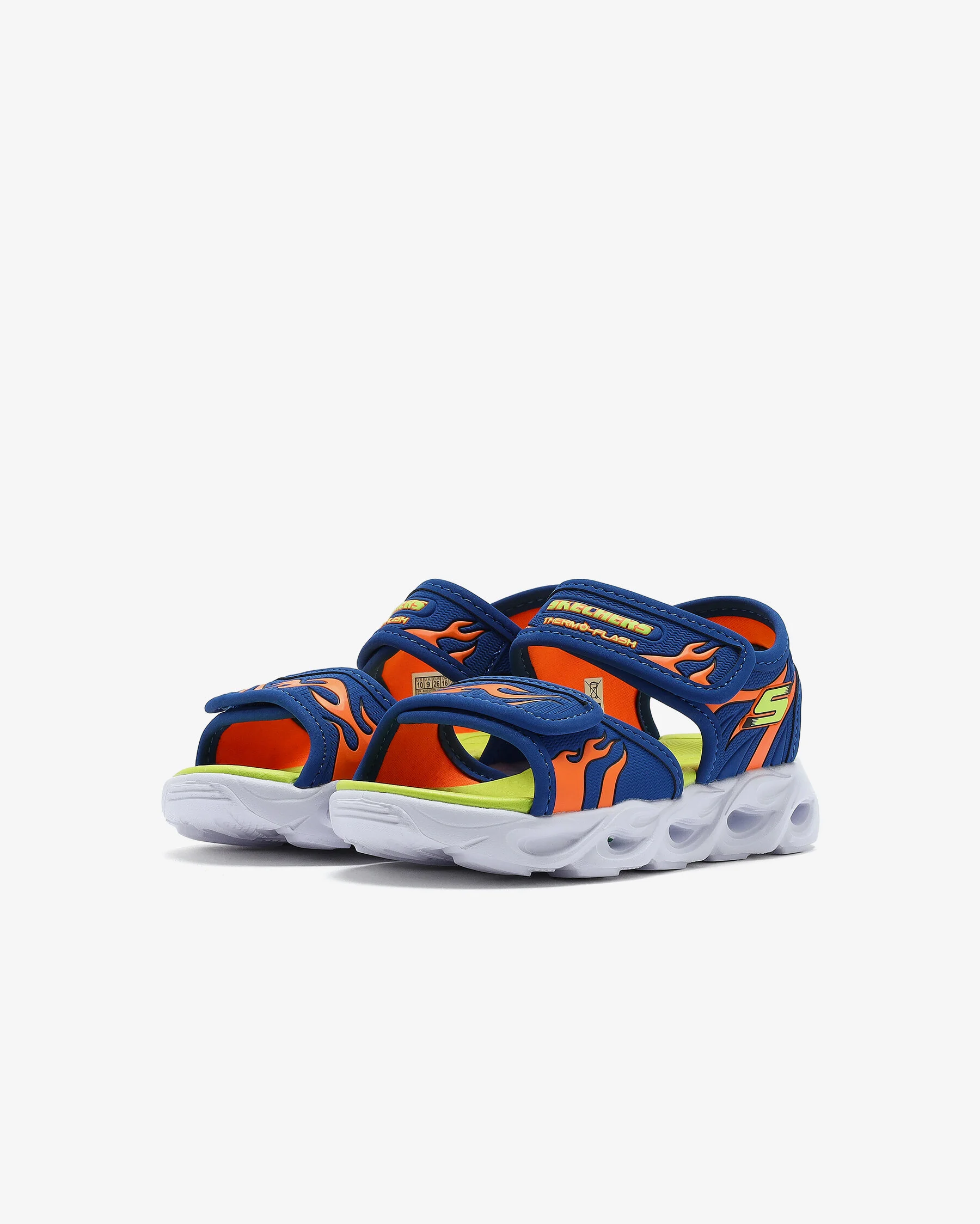 SKECHERS THERMO - SPLASH - BLUE ORANGE