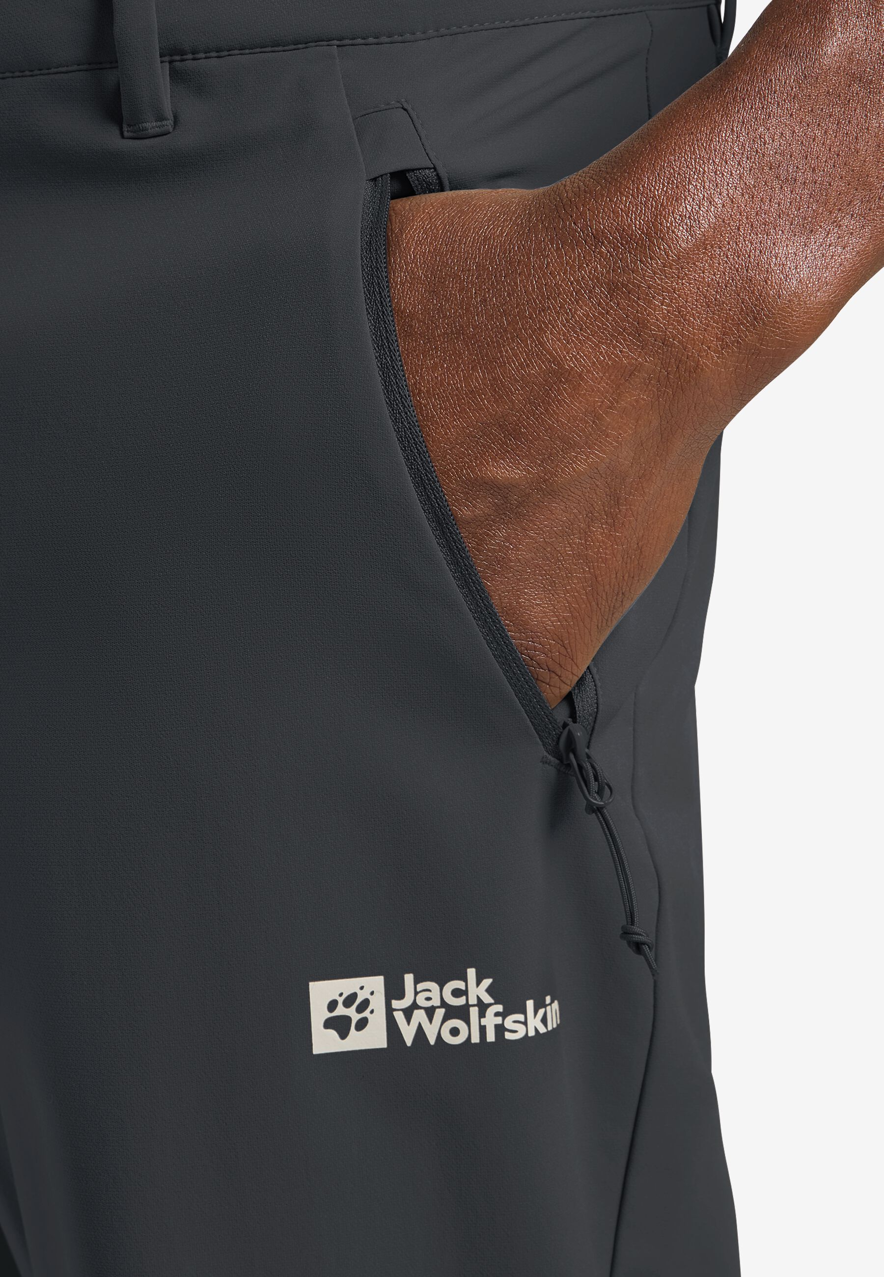 JACK WOLFSKIN PICO TRAIL PANTS M - PHANTOM