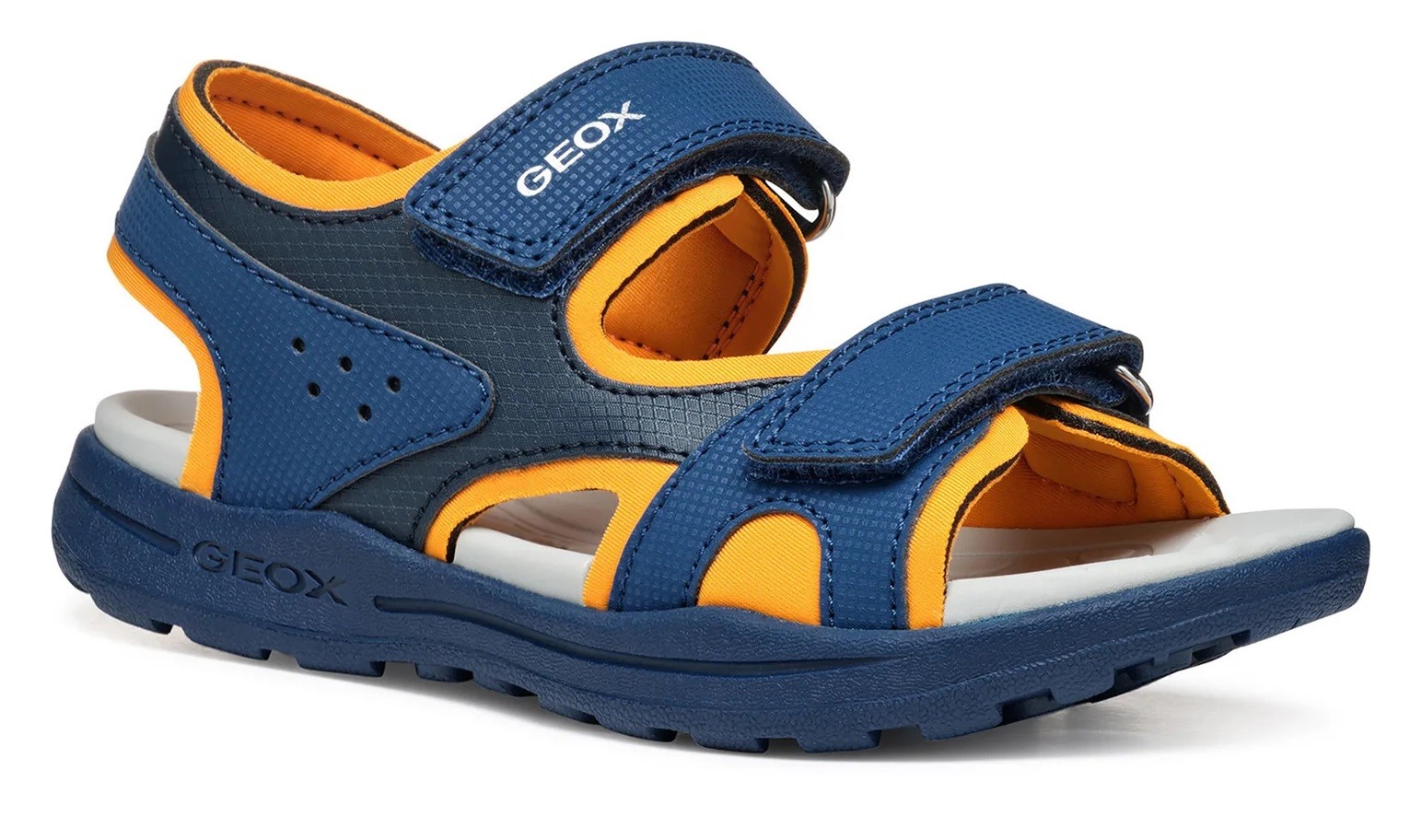 GEOX J VANIETT J455XC - NAVY ORANGE
