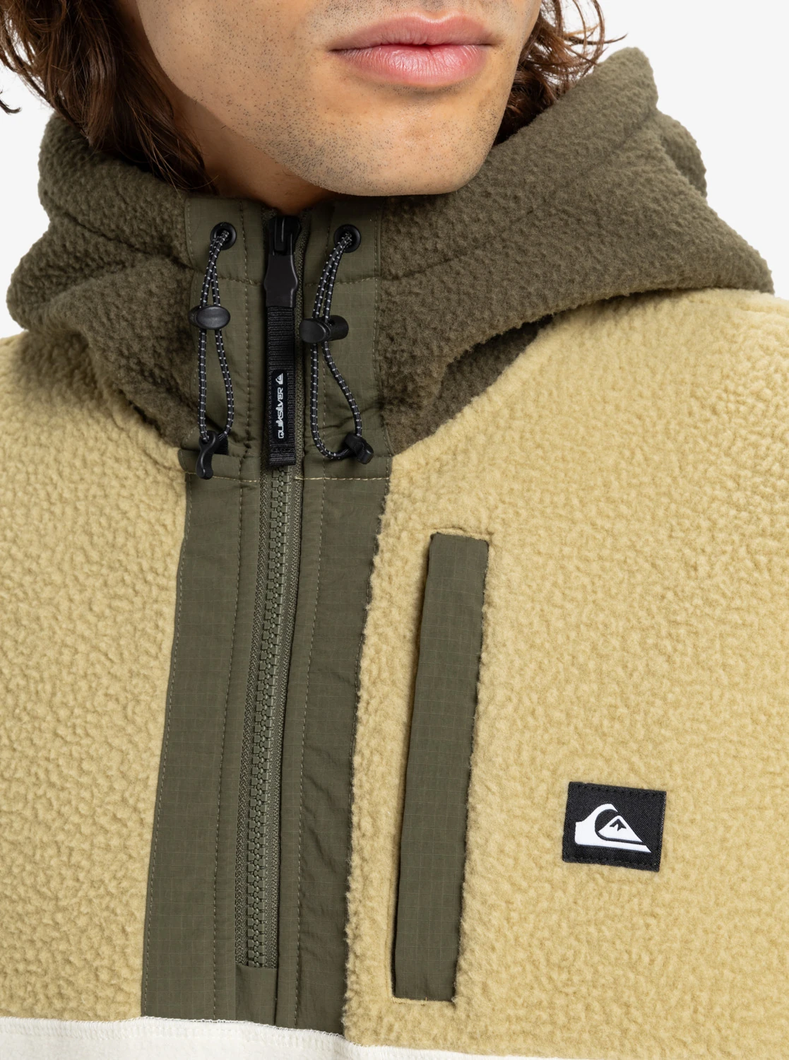 QUIKSILVER OCEAN VIEW MIX UP HOODY