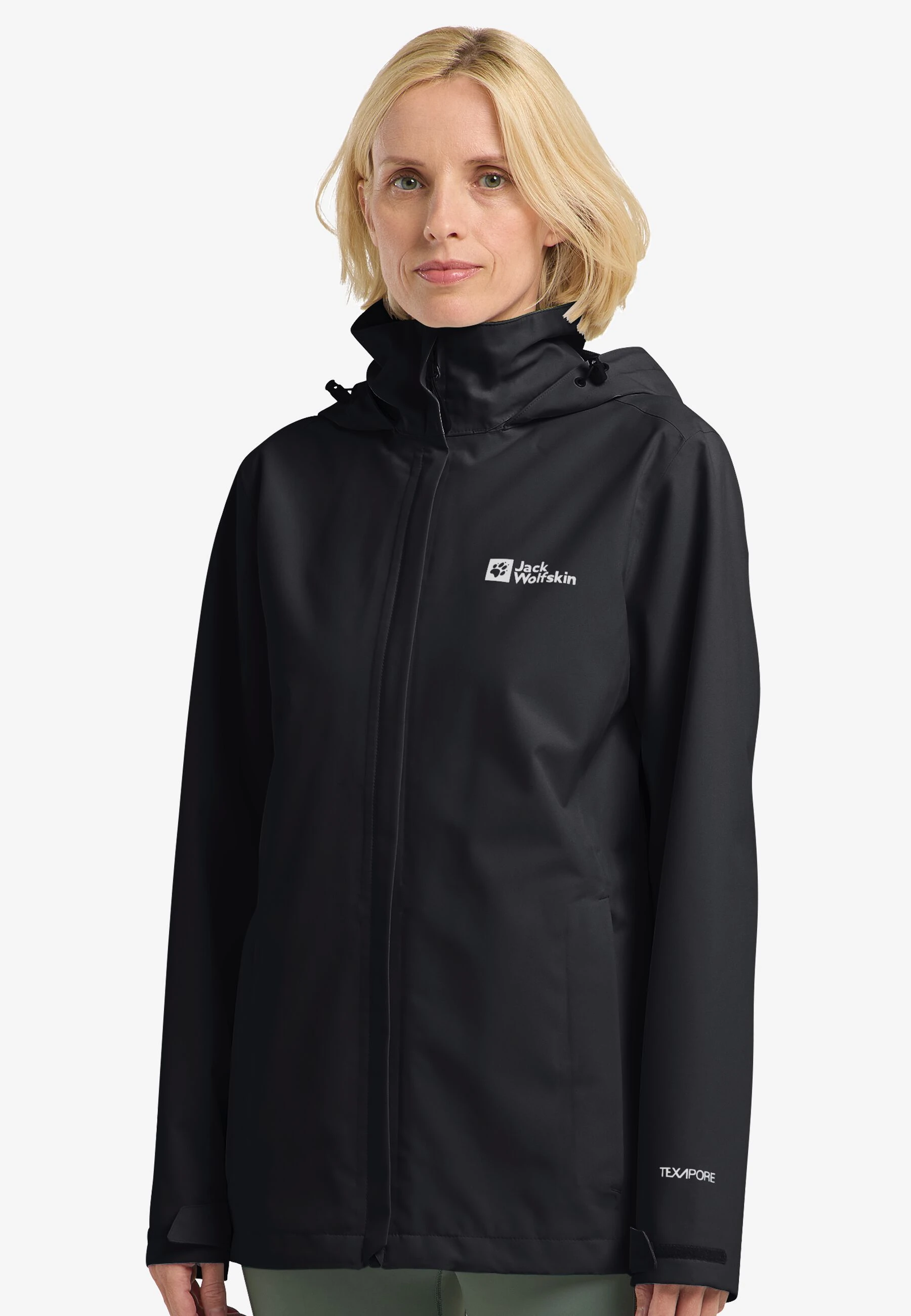 JACK WOLFSKIN TRAILTIME 2L JKT W - BLACK