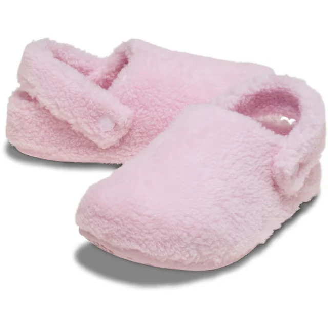 CROCS CLASSIC COZZY SLIPPER - PINK MILK
