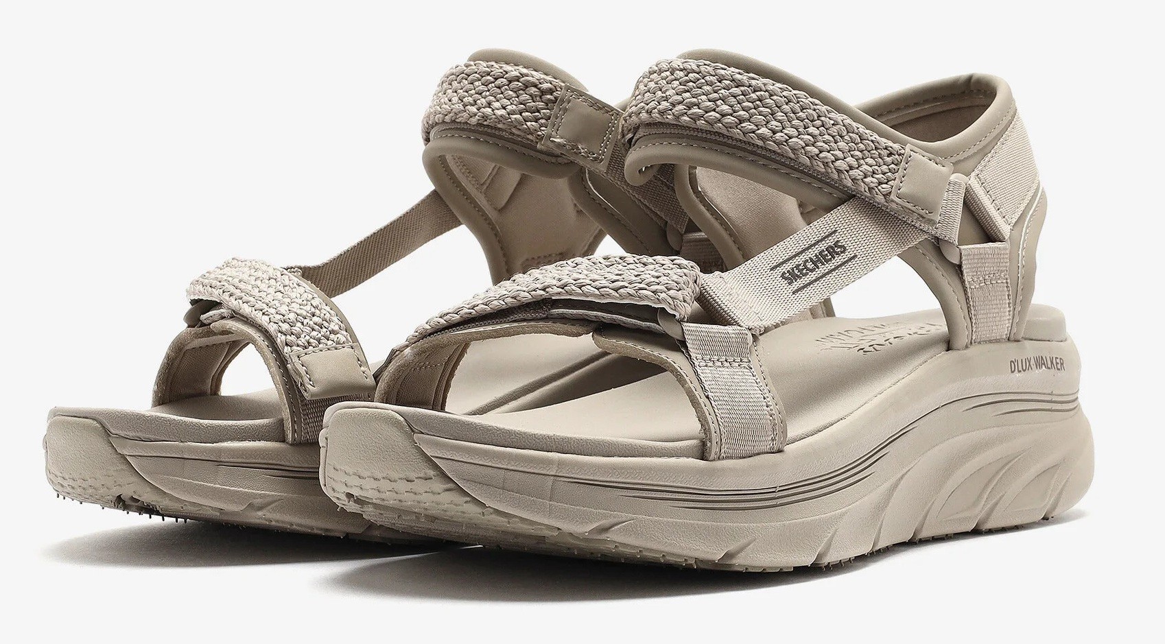 SKECHERS D'LUX WALKER SANDALS