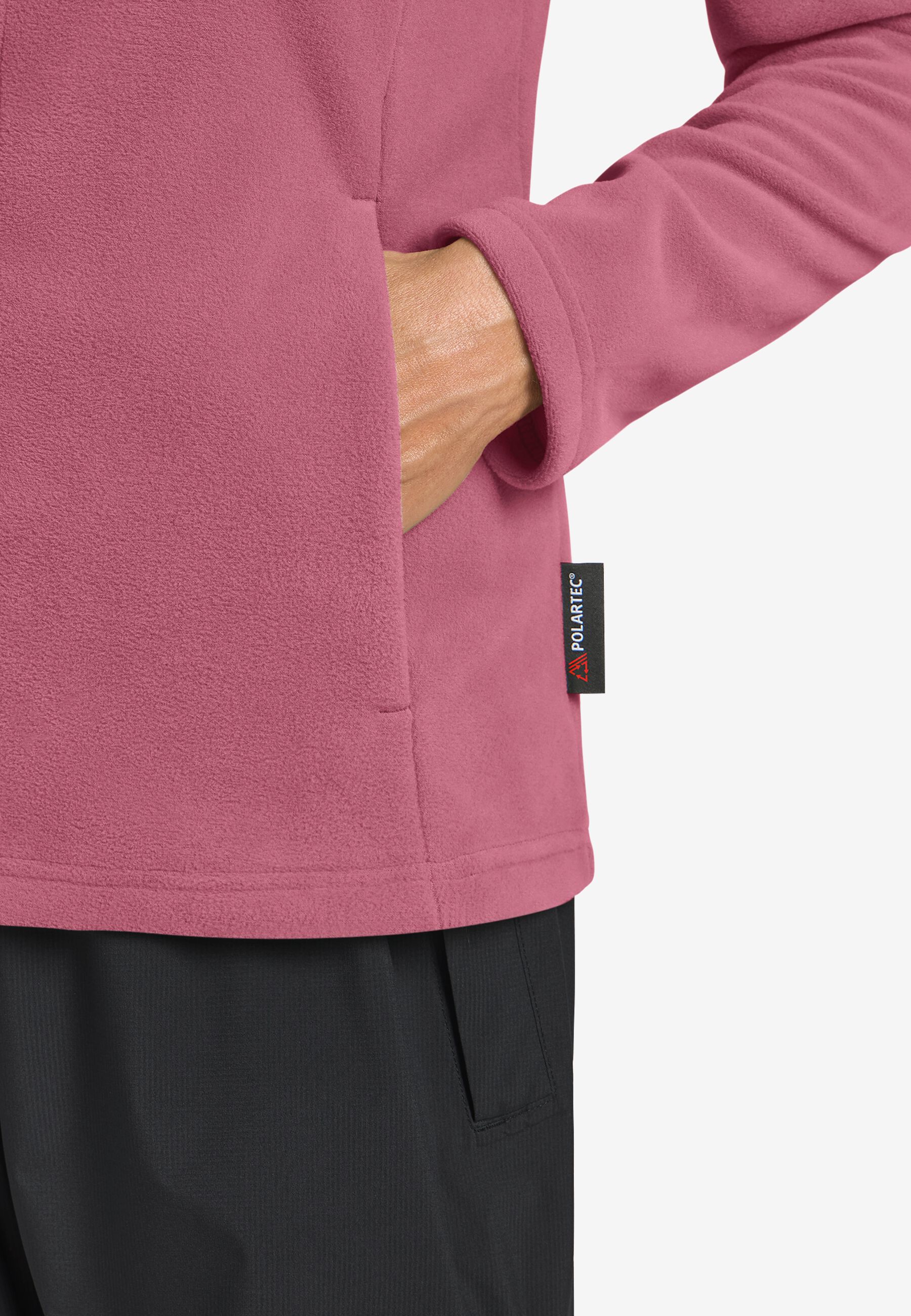 JACK WOLFSKIN TAUNUS FZ W - RAISIN