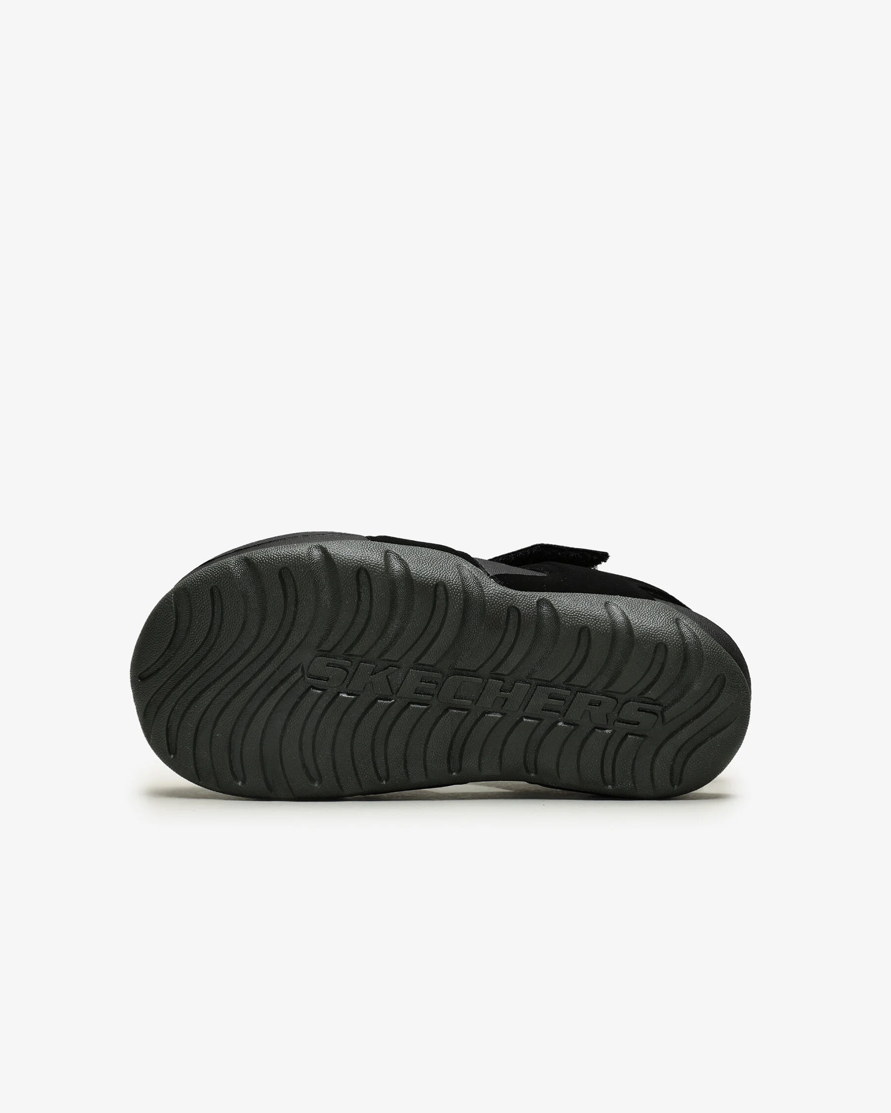 SKECHERS SIDE WAVE - BLACK CHARCOAL