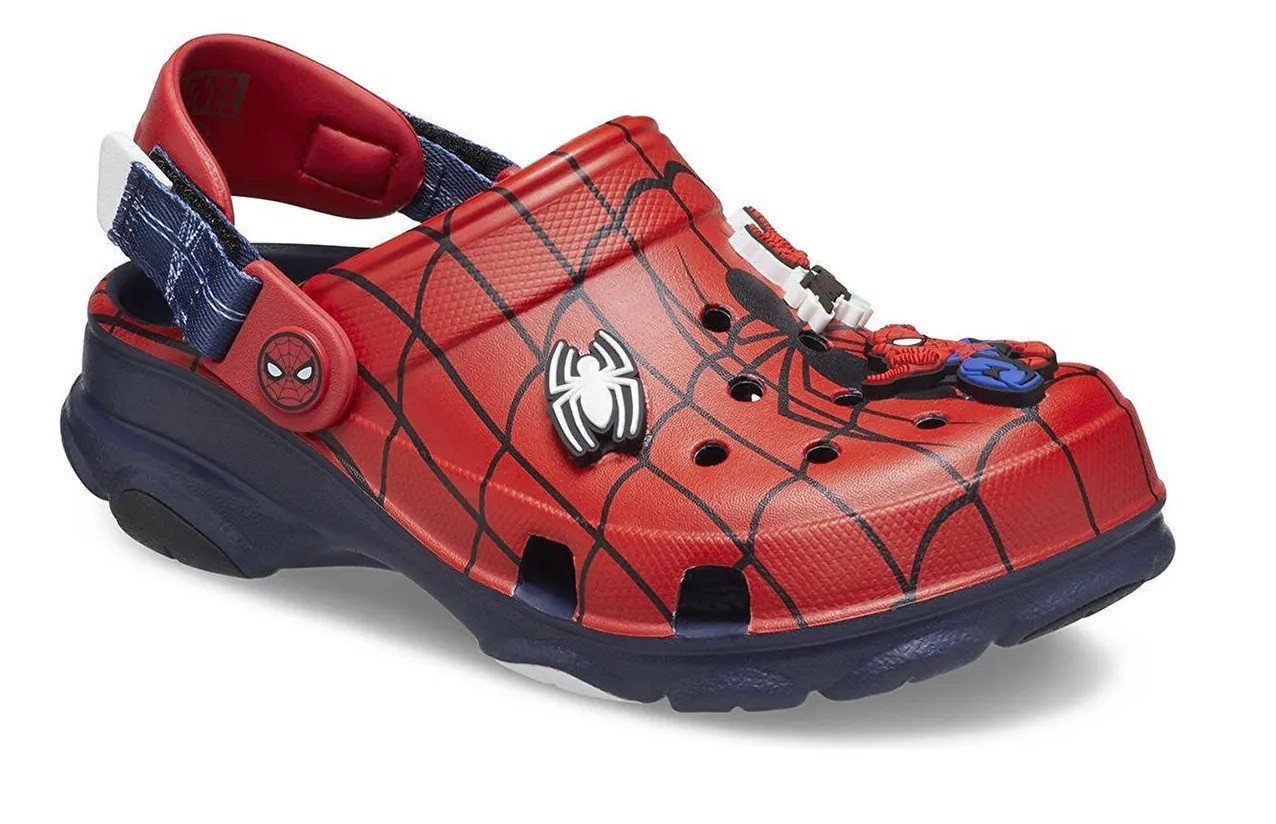 CROCS SPIDER-MAN ALL TERRAIN CLOG T - NAVY