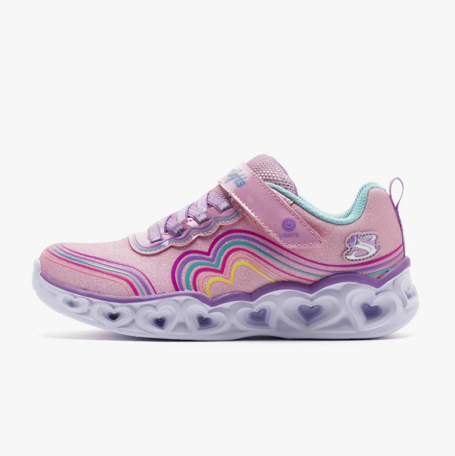 SKECHERS HEART LIGHTS - RETRO HEARTS
