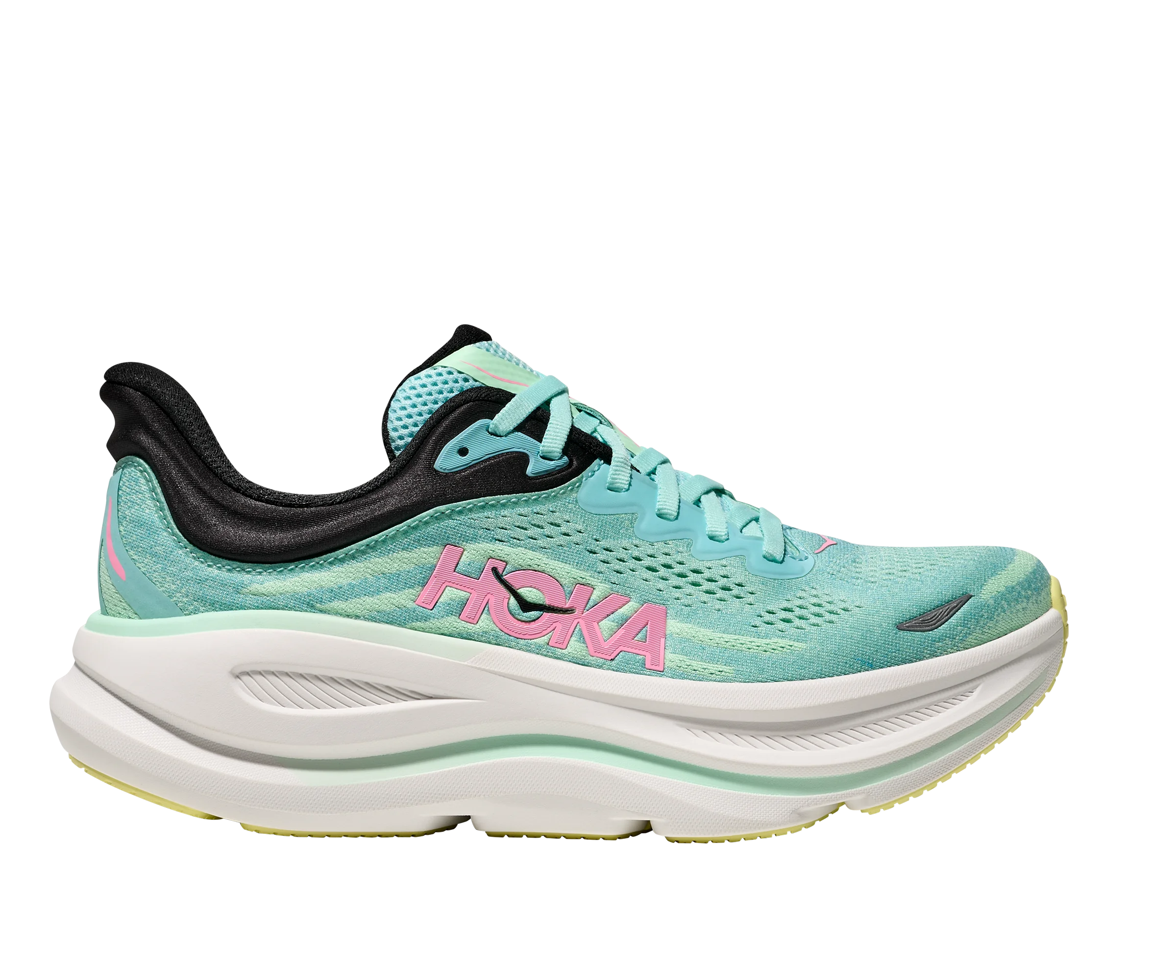 HOKA BONDI 9 W - BLUE SPARK/MIND FLUORITE