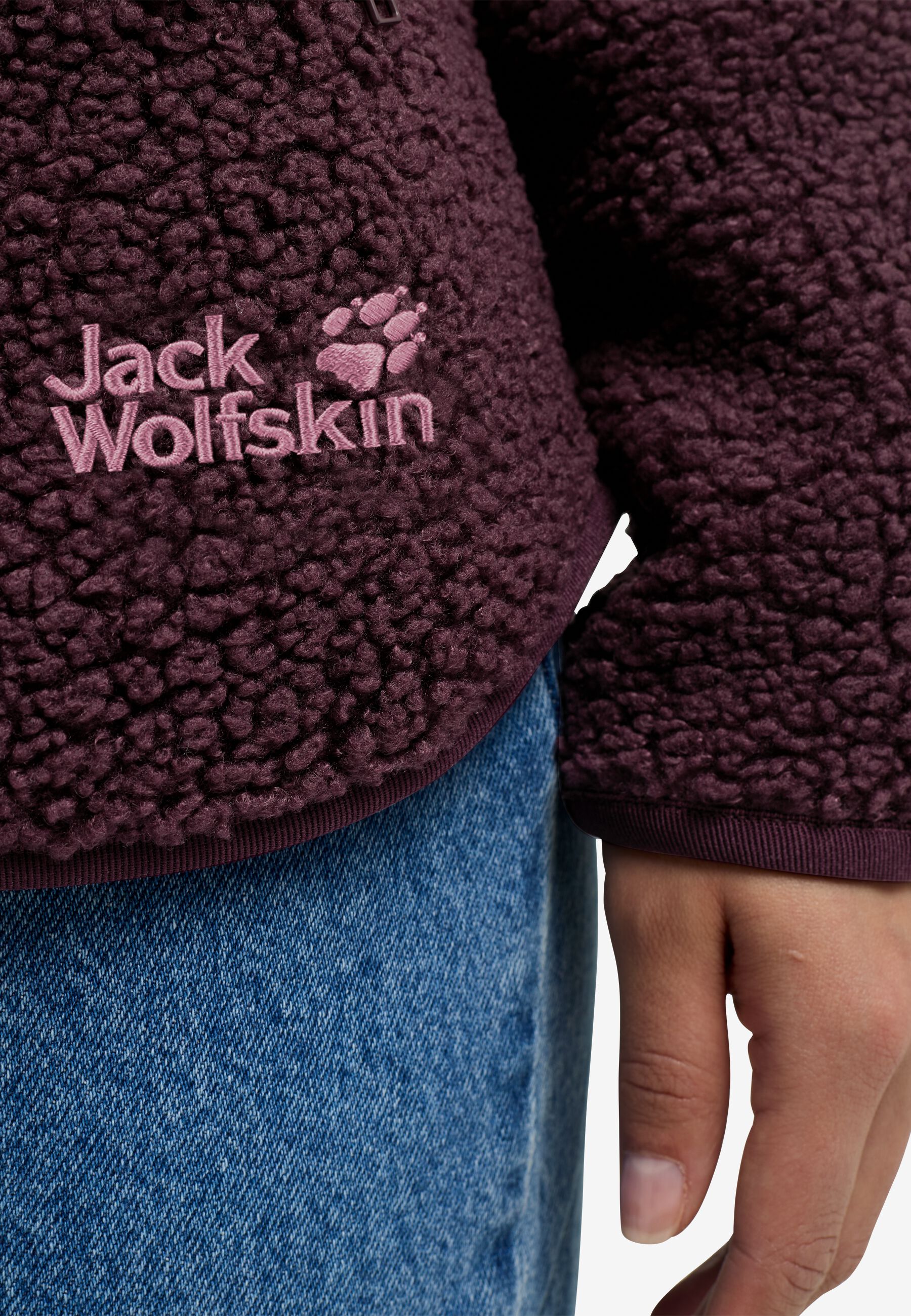 JACK WOLFSKIN HIGH CURL JKT W - AMARANTH