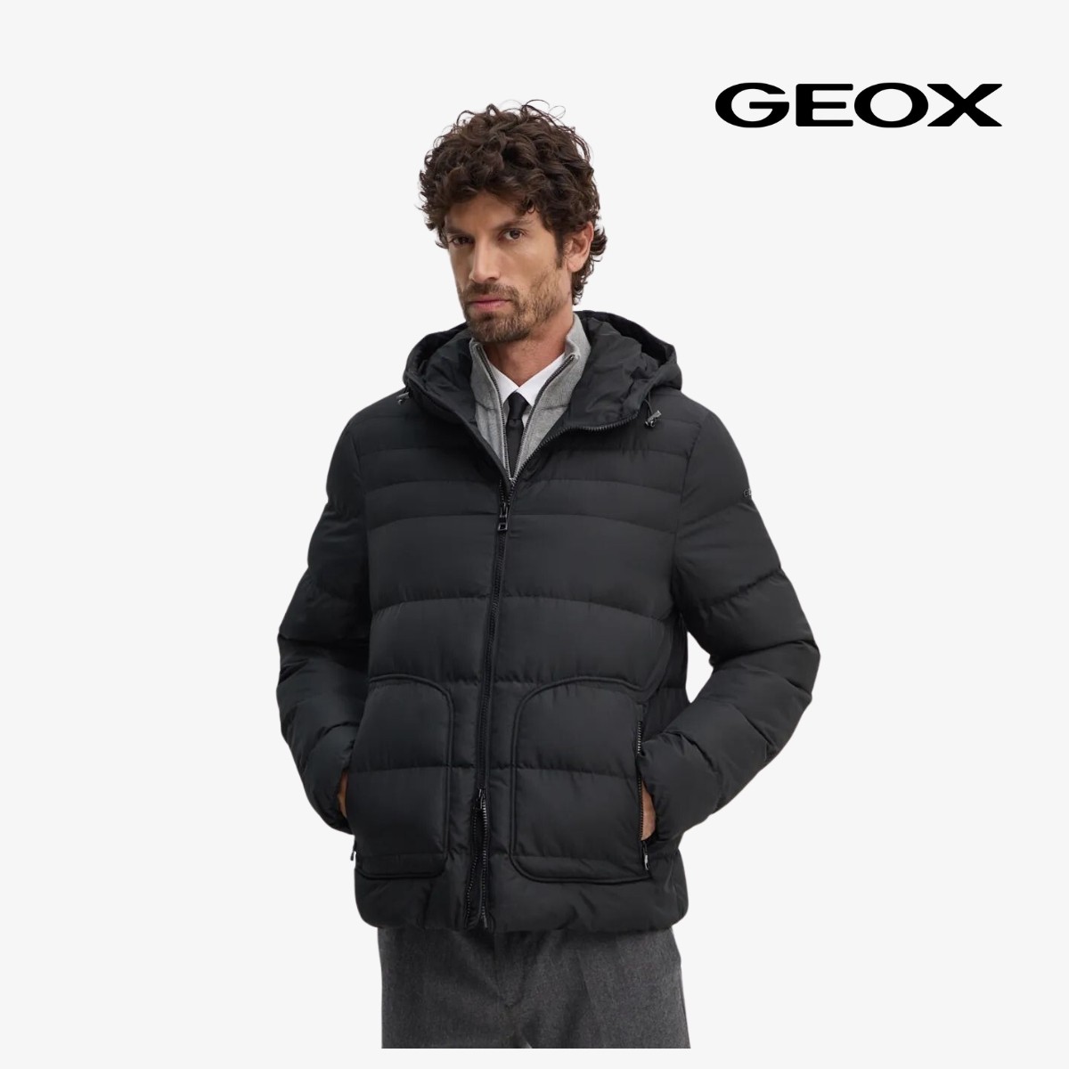 GEOX M MAGNETE HOOD JKT M4628A