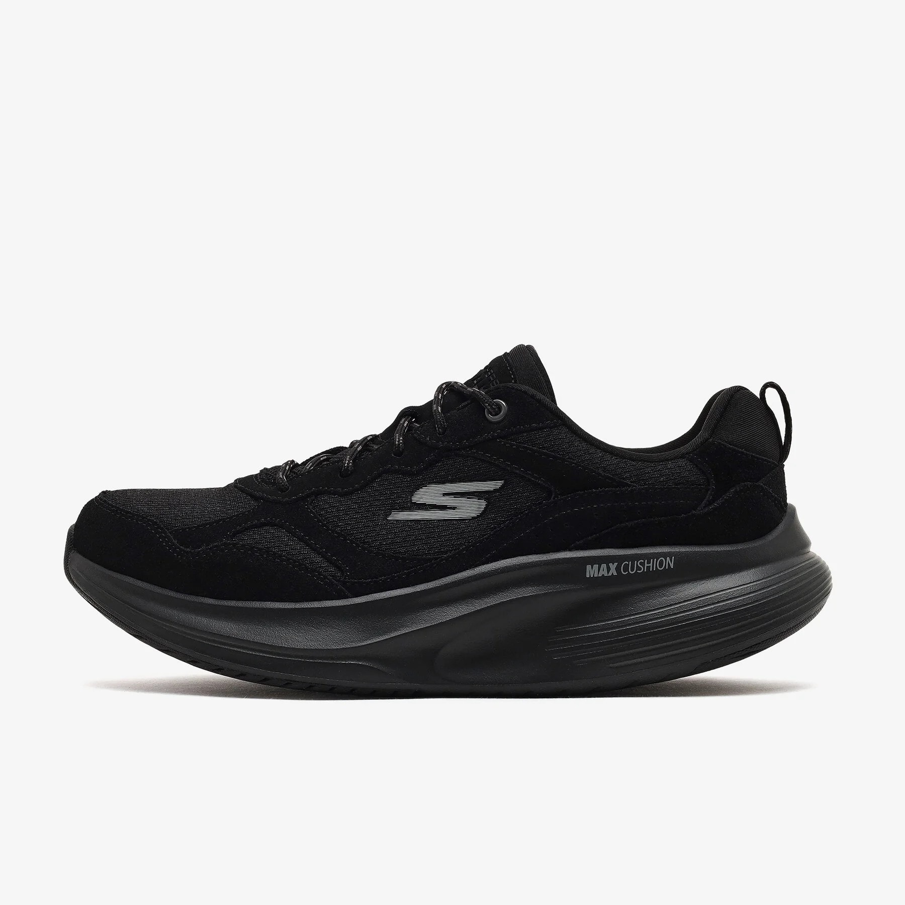 SKECHERS GO WALK MAX WALKER - BLACK CHARCOAL
