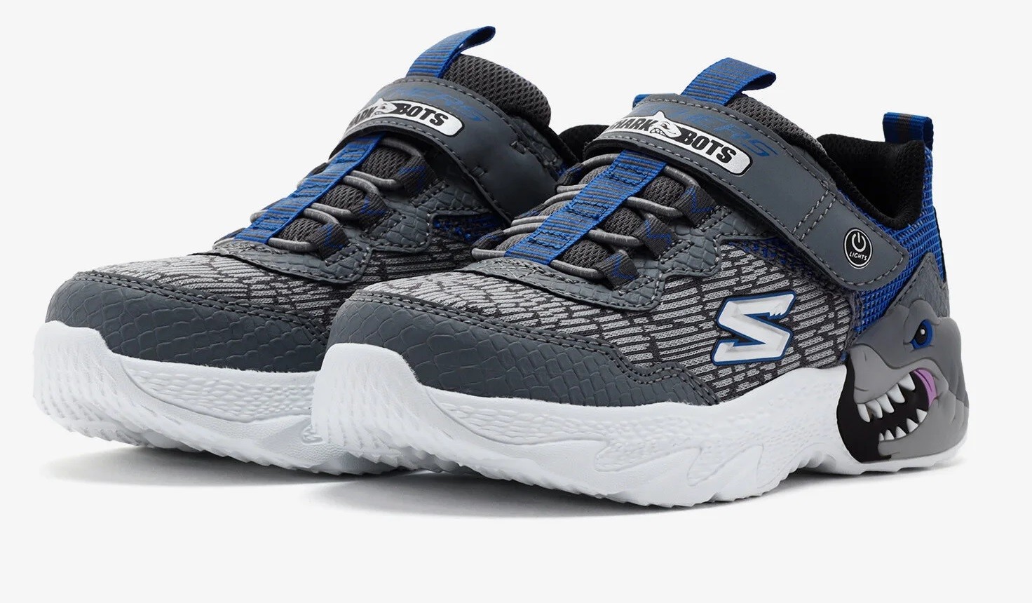 SKECHERS CREATURE - LIGHTS - CHARCOAL/BLACK
