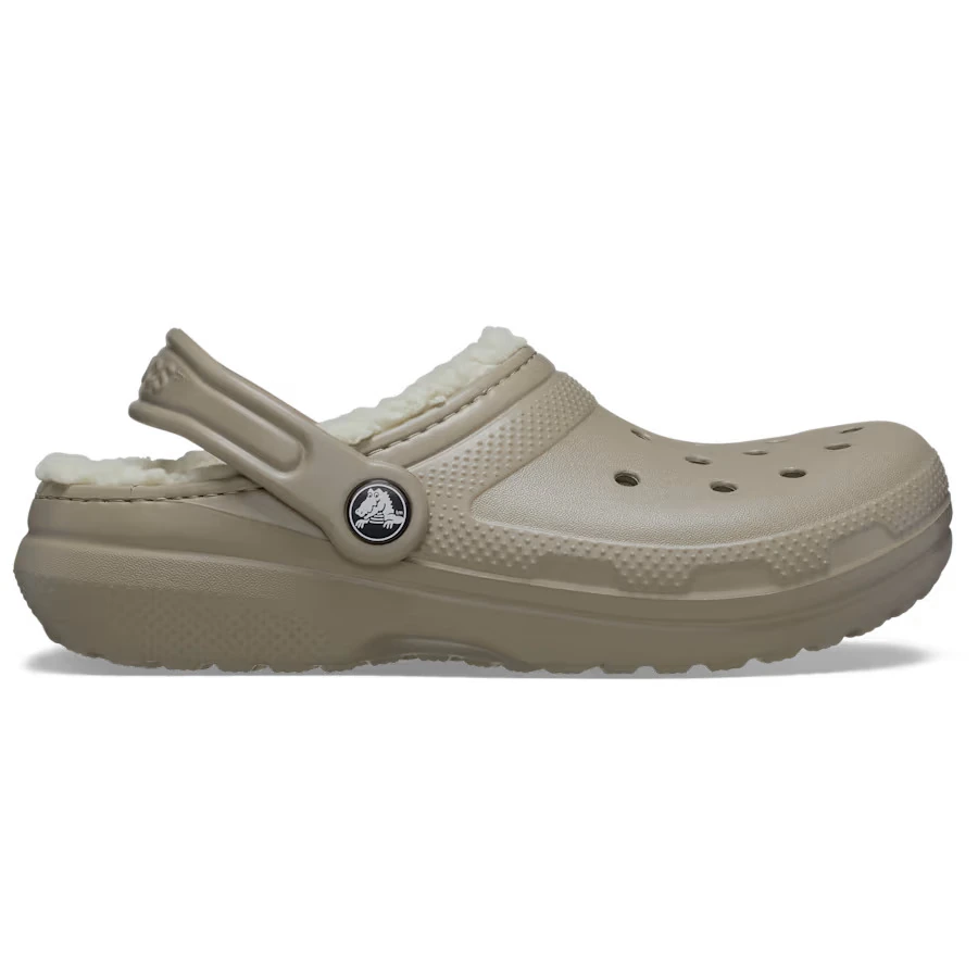CROCS CLASSIC LINED CLOG K - MUSHROOM