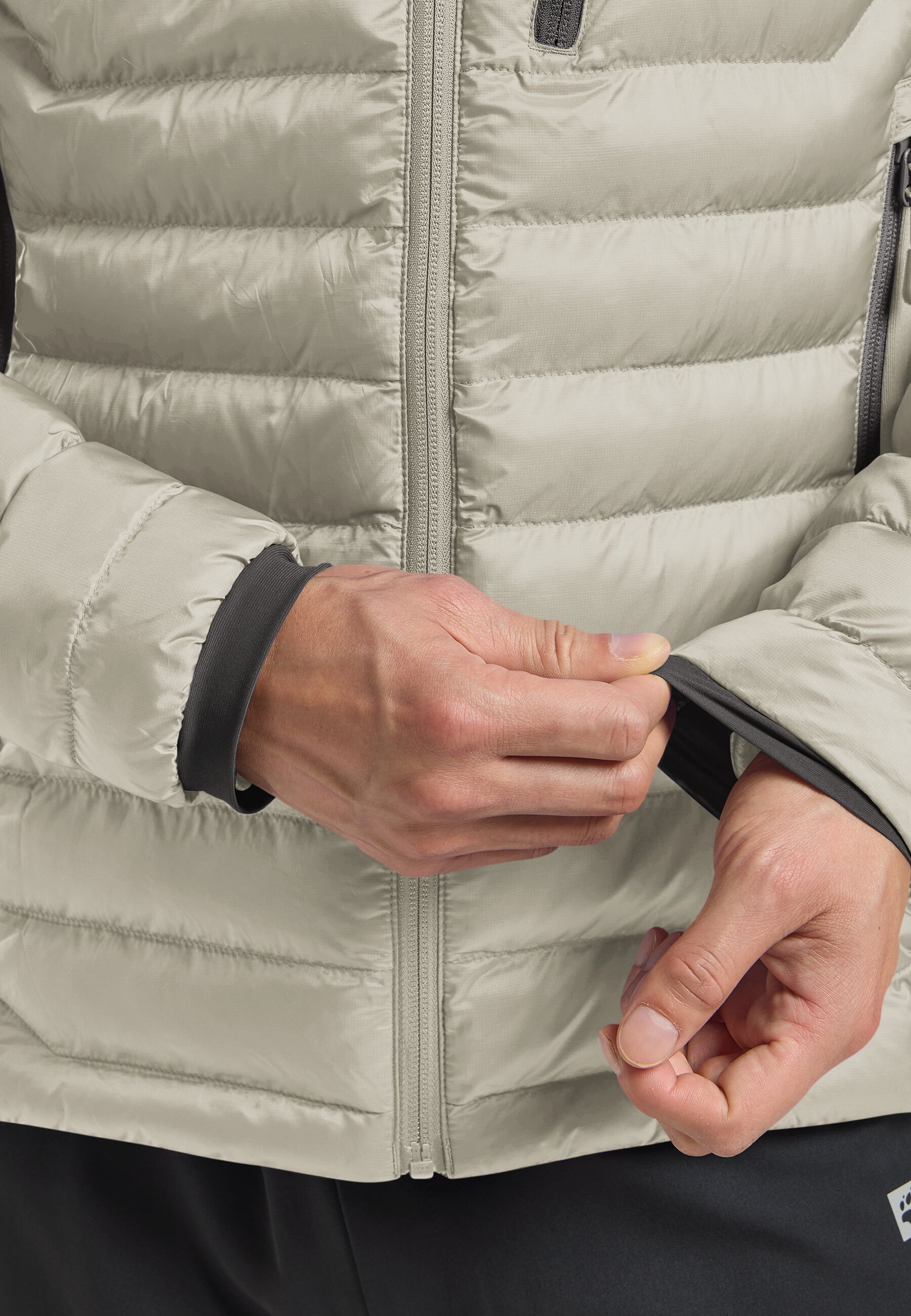 JACK WOLFSKIN ROUTEBURN PRO INS JKT M - LINEN