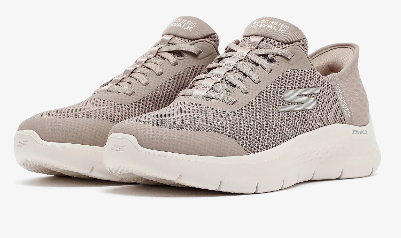 SKECHERS GO WALK FLEX-GRAND ENTRY - TAUPE