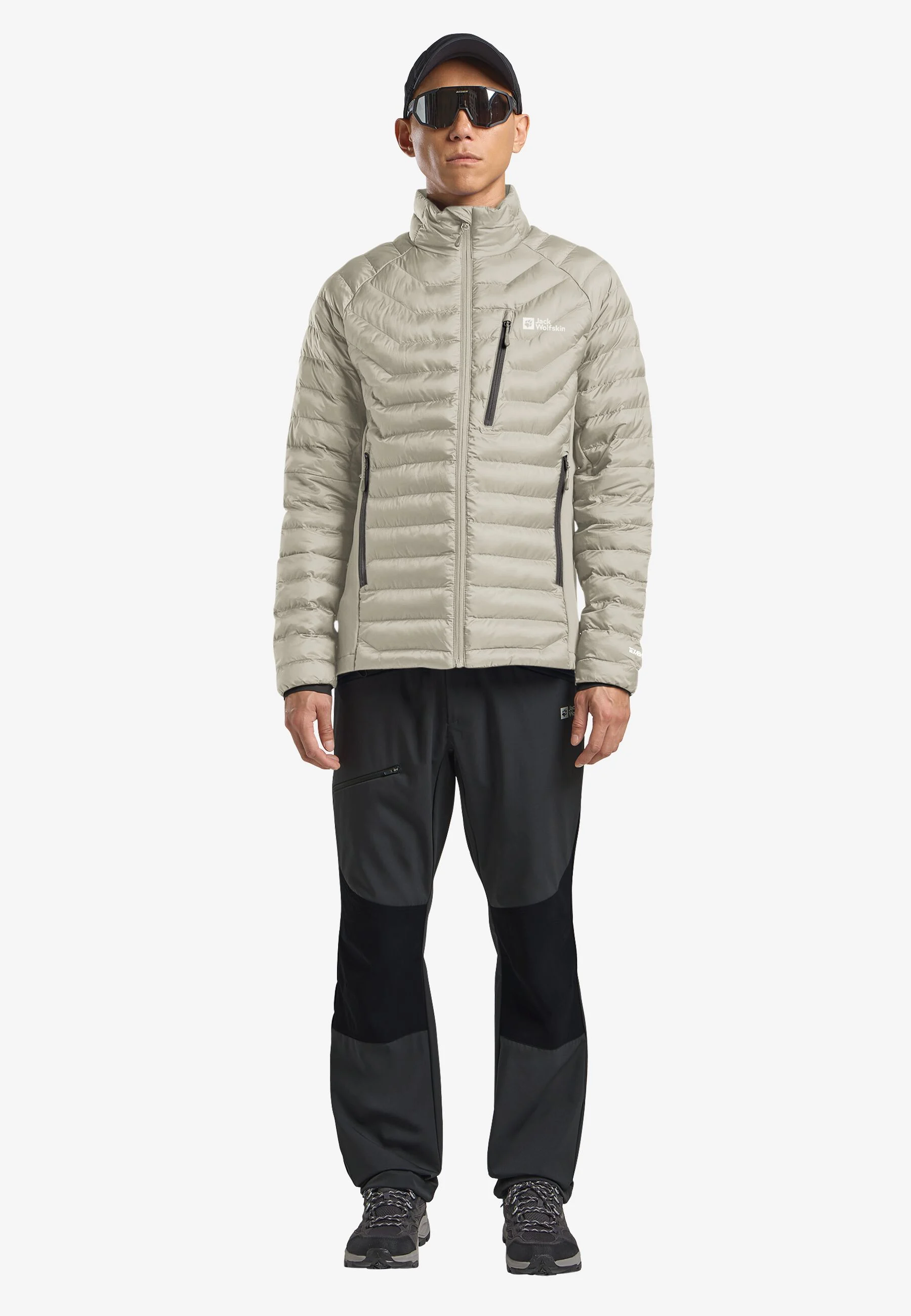 JACK WOLFSKIN ROUTEBURN PRO INS JKT M - LINEN
