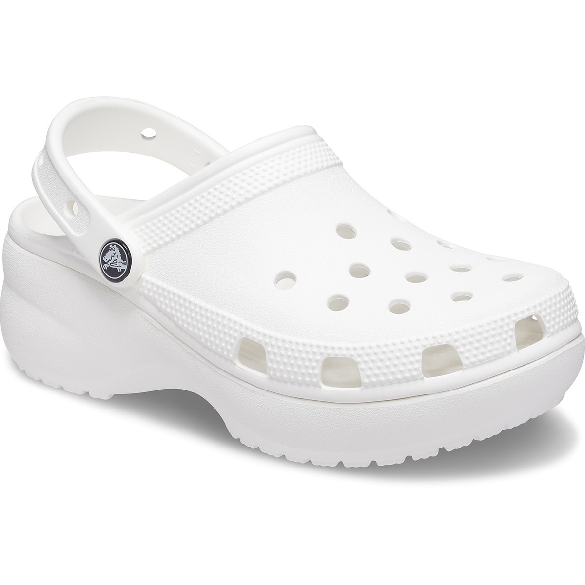 CROCS CLASSIC PLATFORM CLOG W - WHITE