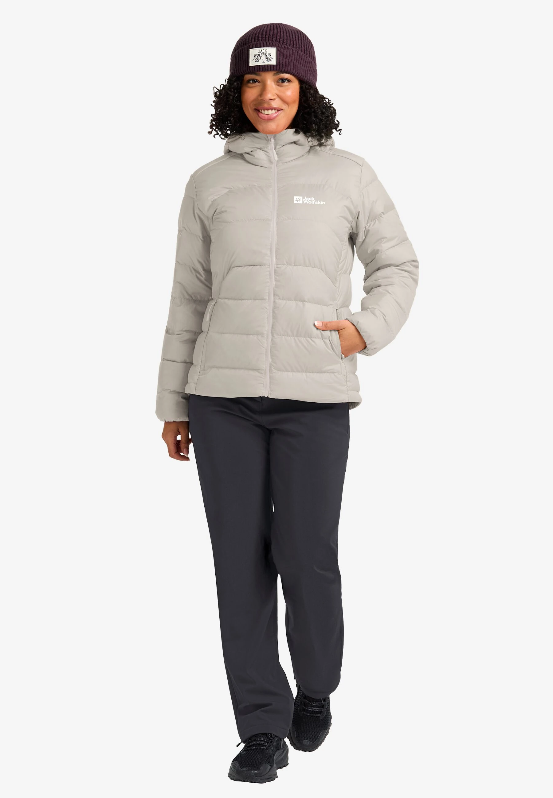 JACK WOLFSKIN ATHER DOWN HOODY W RDS