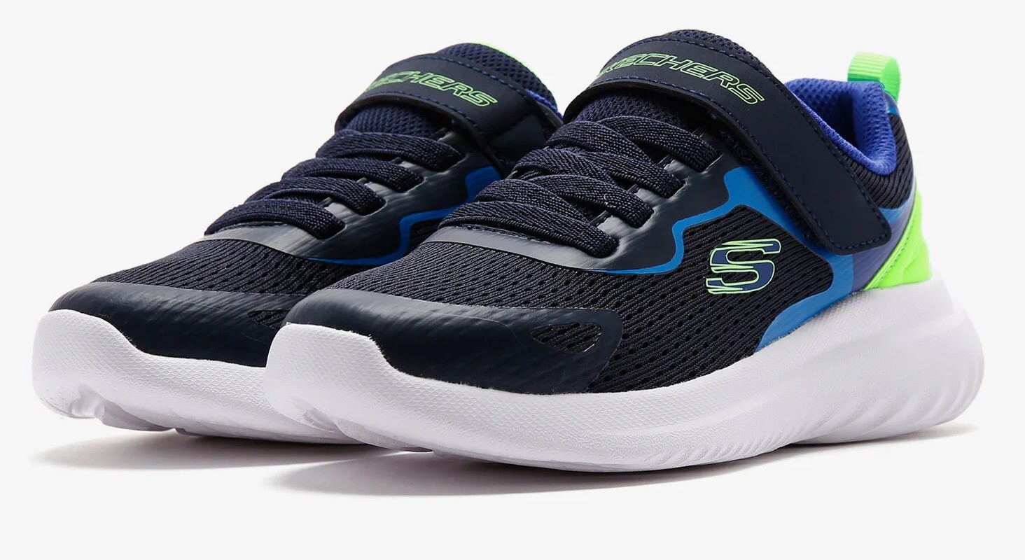 SKECHERS BOUNDER 2.0 - NAVY LIME