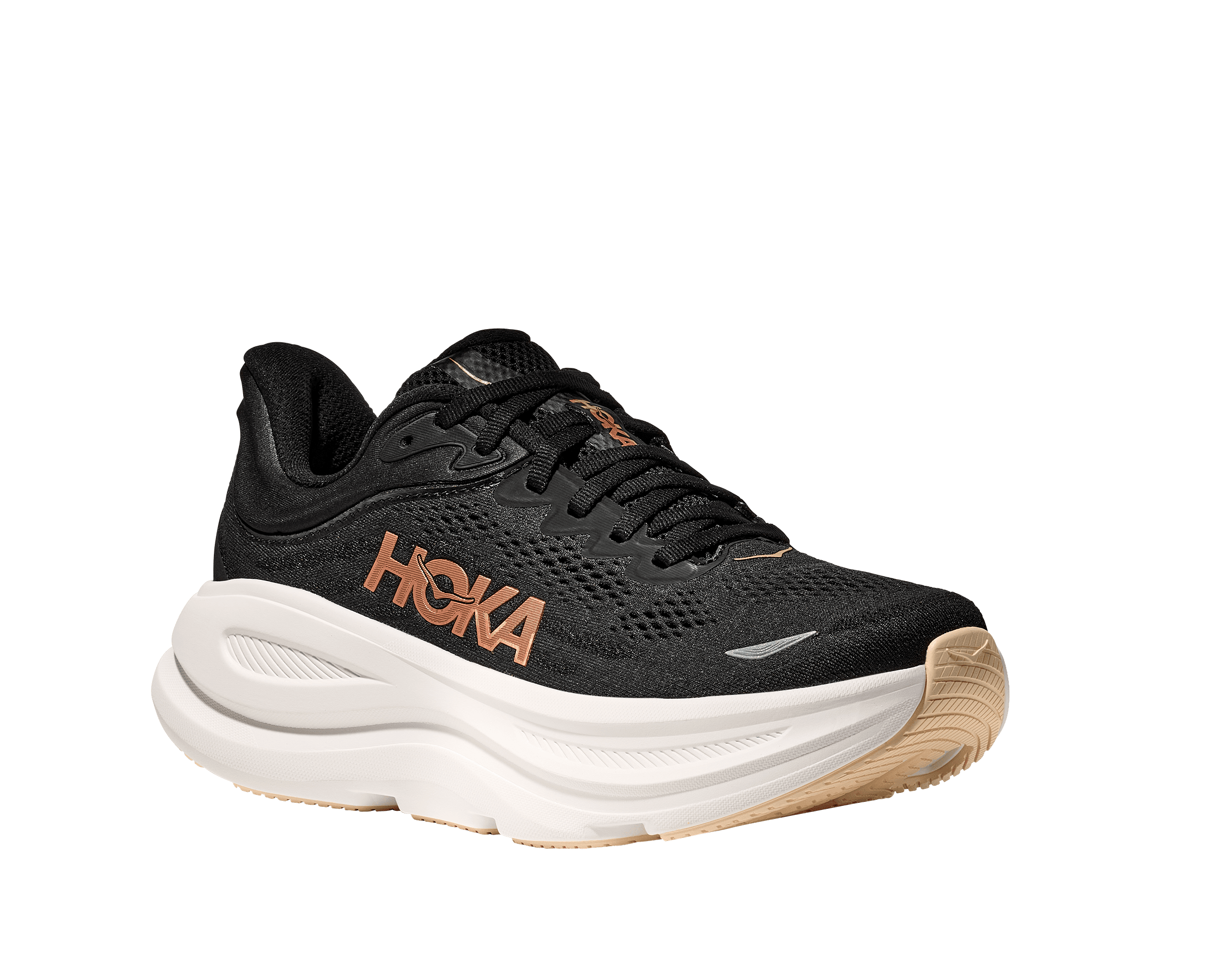 HOKA BONDI 9 W - BLACK ROSE GOLD