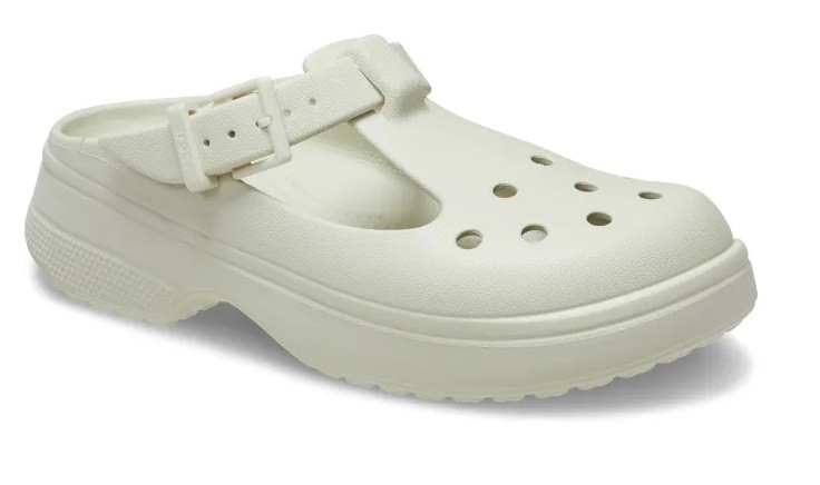 CROCS CLASSIC MARY JANE CLOGS - LINEN
