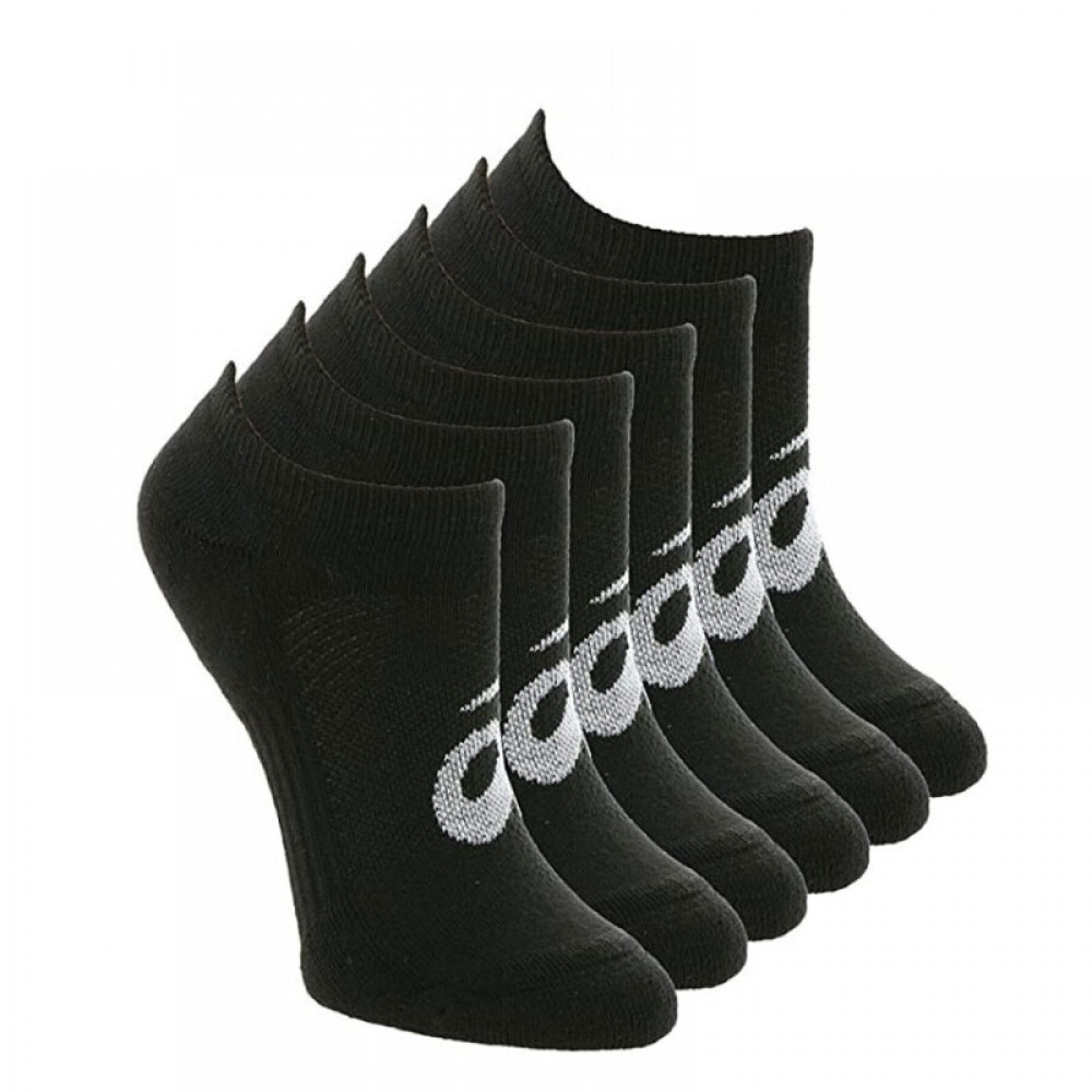 ASICS 6PPK ANKLE SOCK - BLACK