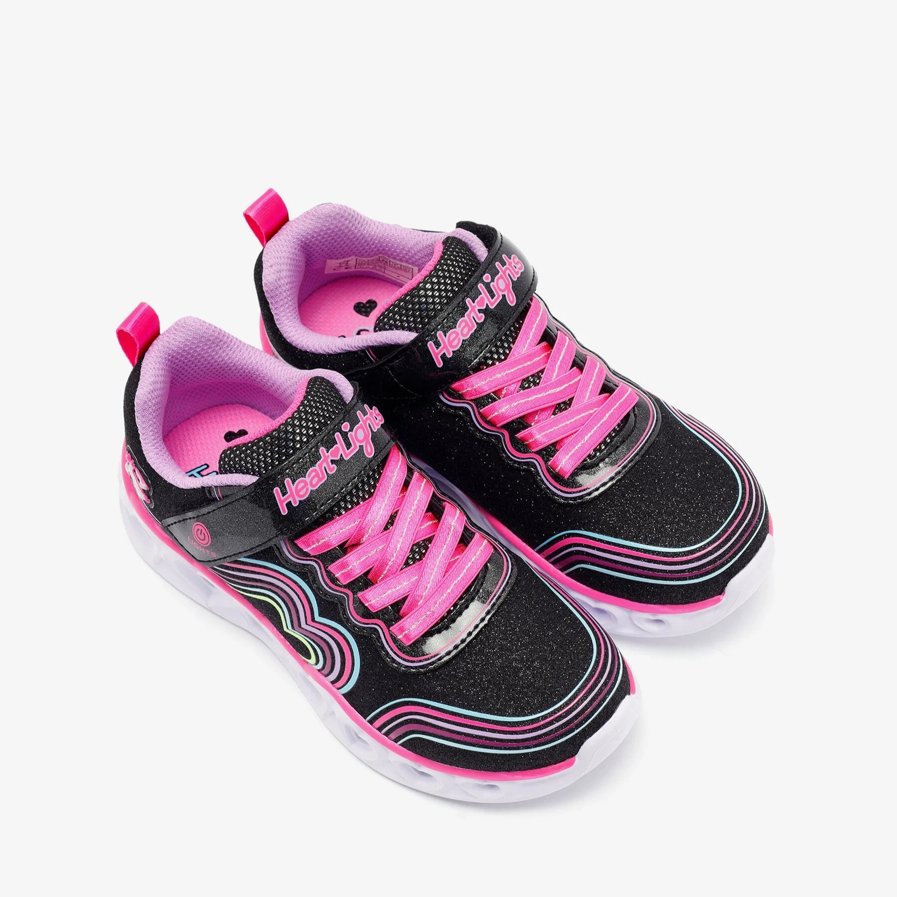 SKECHERS HEART LIGHTS - RETRO HEARTS