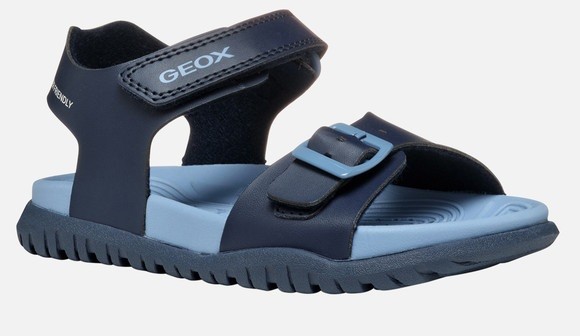 GEOX J SANDAL FUSBETTO J35HMA - NAVY