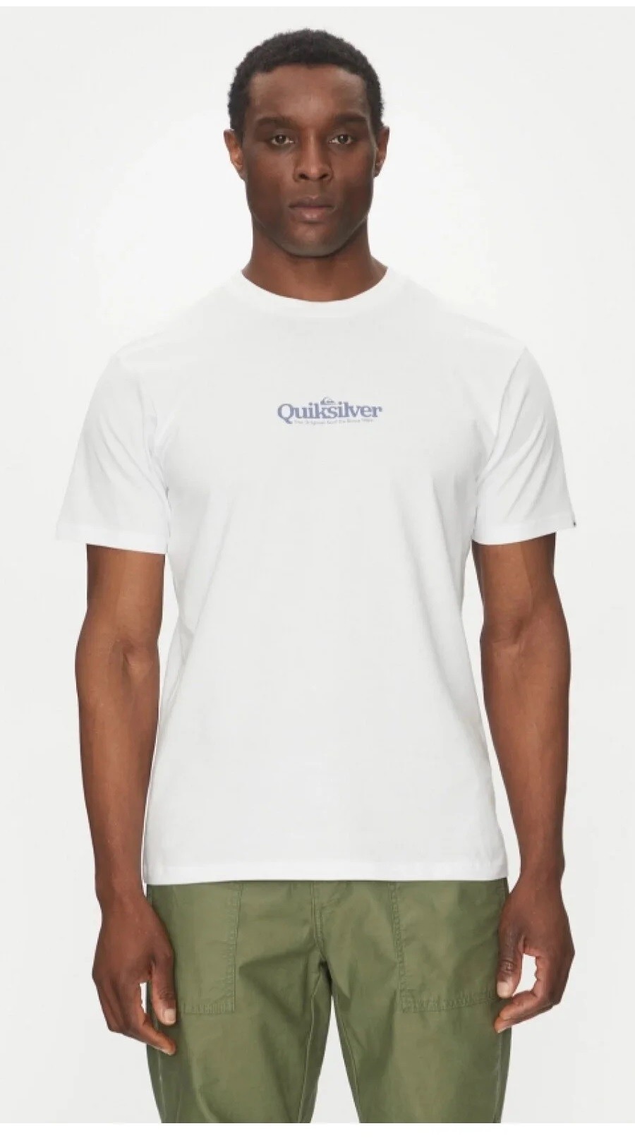 QUIKSILVER FINELINE SS - WHITE