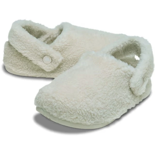 CROCS CLASSIC COZZY SLIPPER - STUCCO