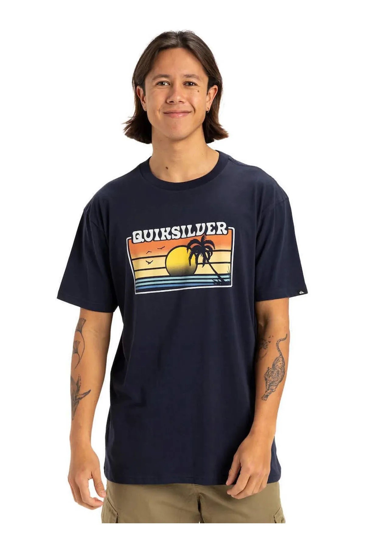 QUIKSILVER SUN FADED SS - DARK NAVY