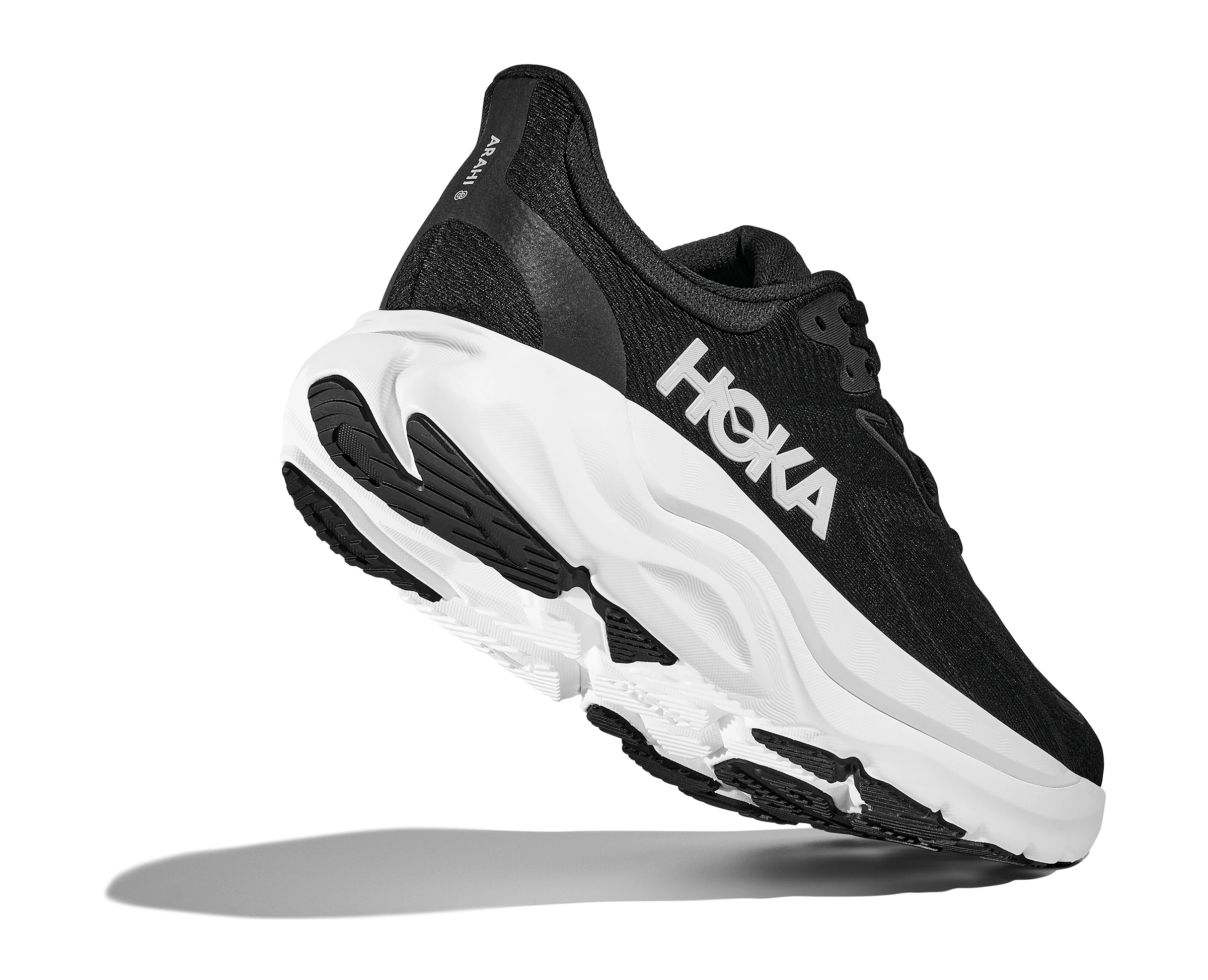 HOKA ARAHI 8 W - BLACK WHITE