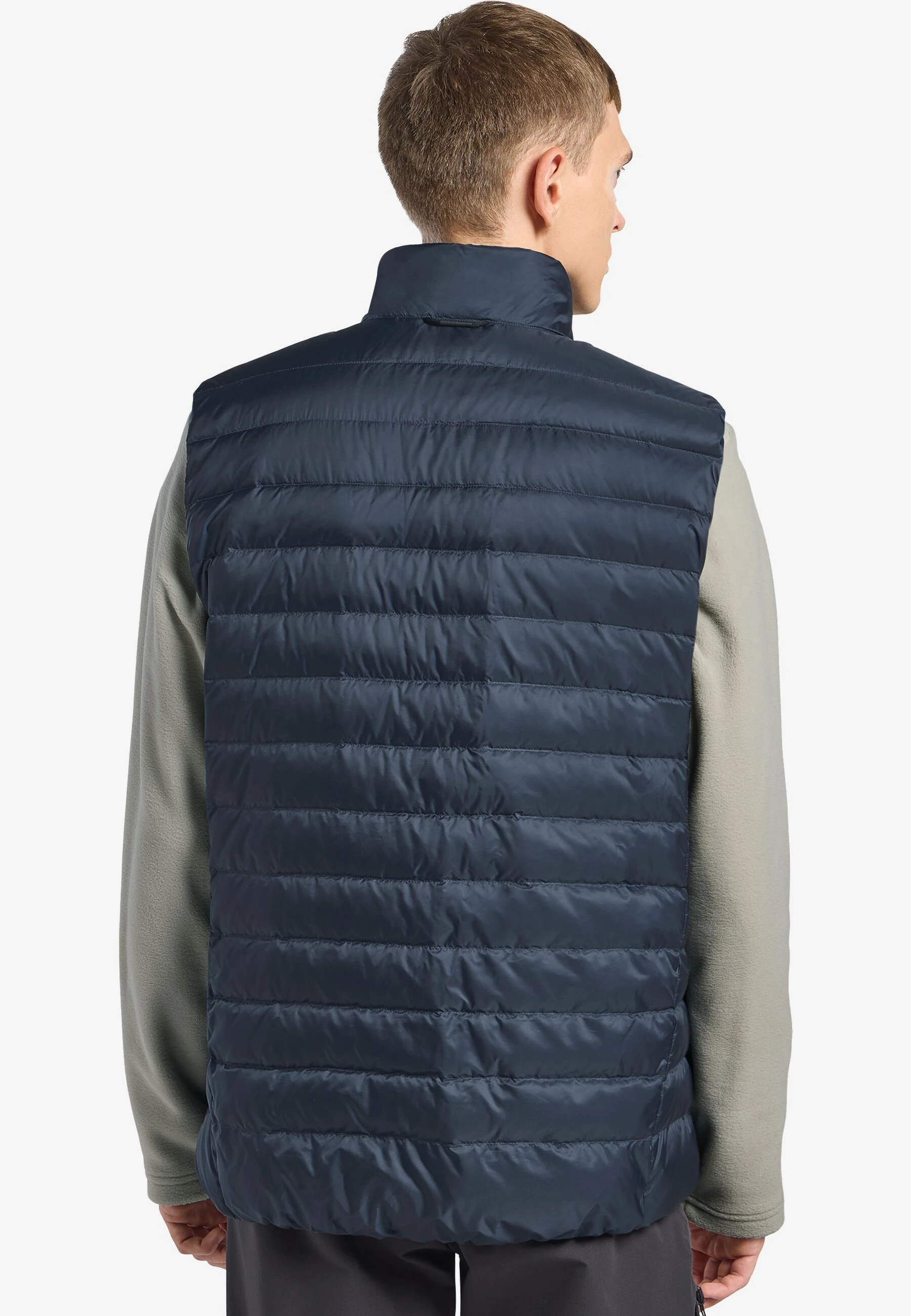 JACK WOLFSKIN PILVI DOWN VEST M RDS - MIDNIGHT