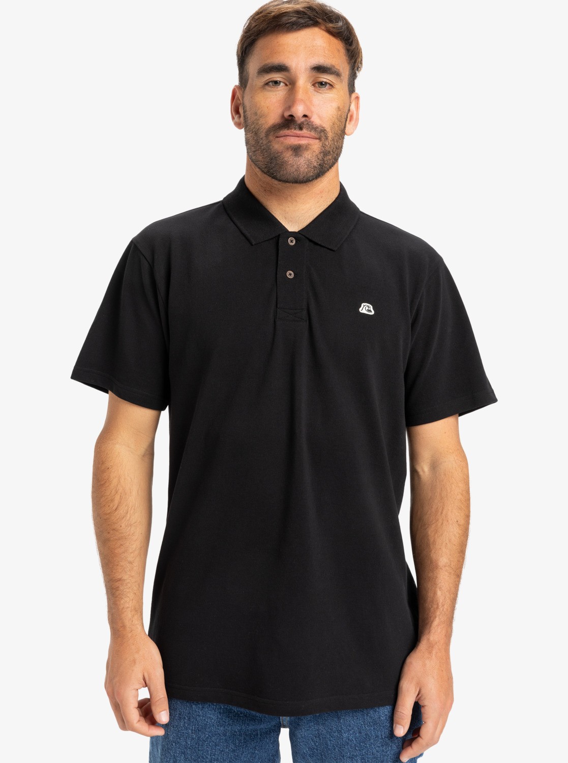 QUIKSILVER DNA POLO - BLACK