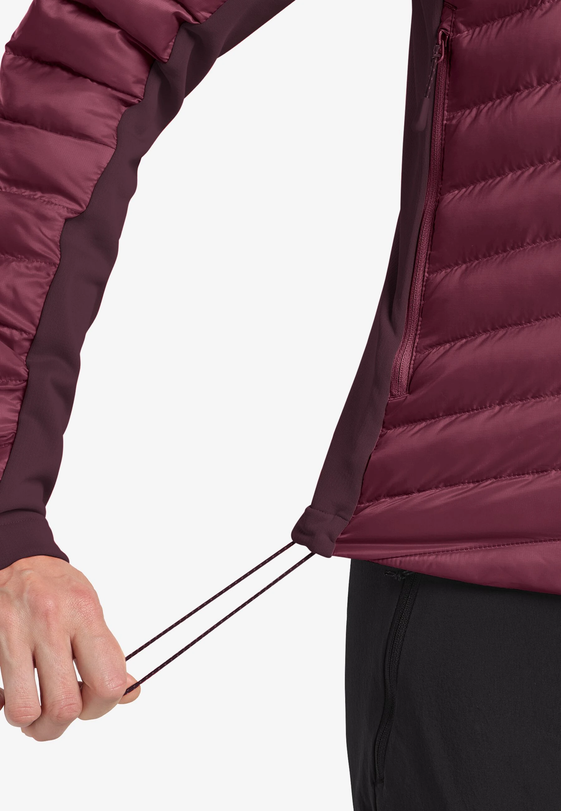 JACK WOLFSKIN ROUTEBURN PRO INS JKT W - RAISIN