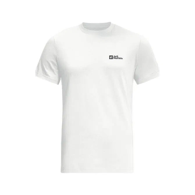 JACK WOLFSKIN ESSENTIAL T M - COTTON WHITE