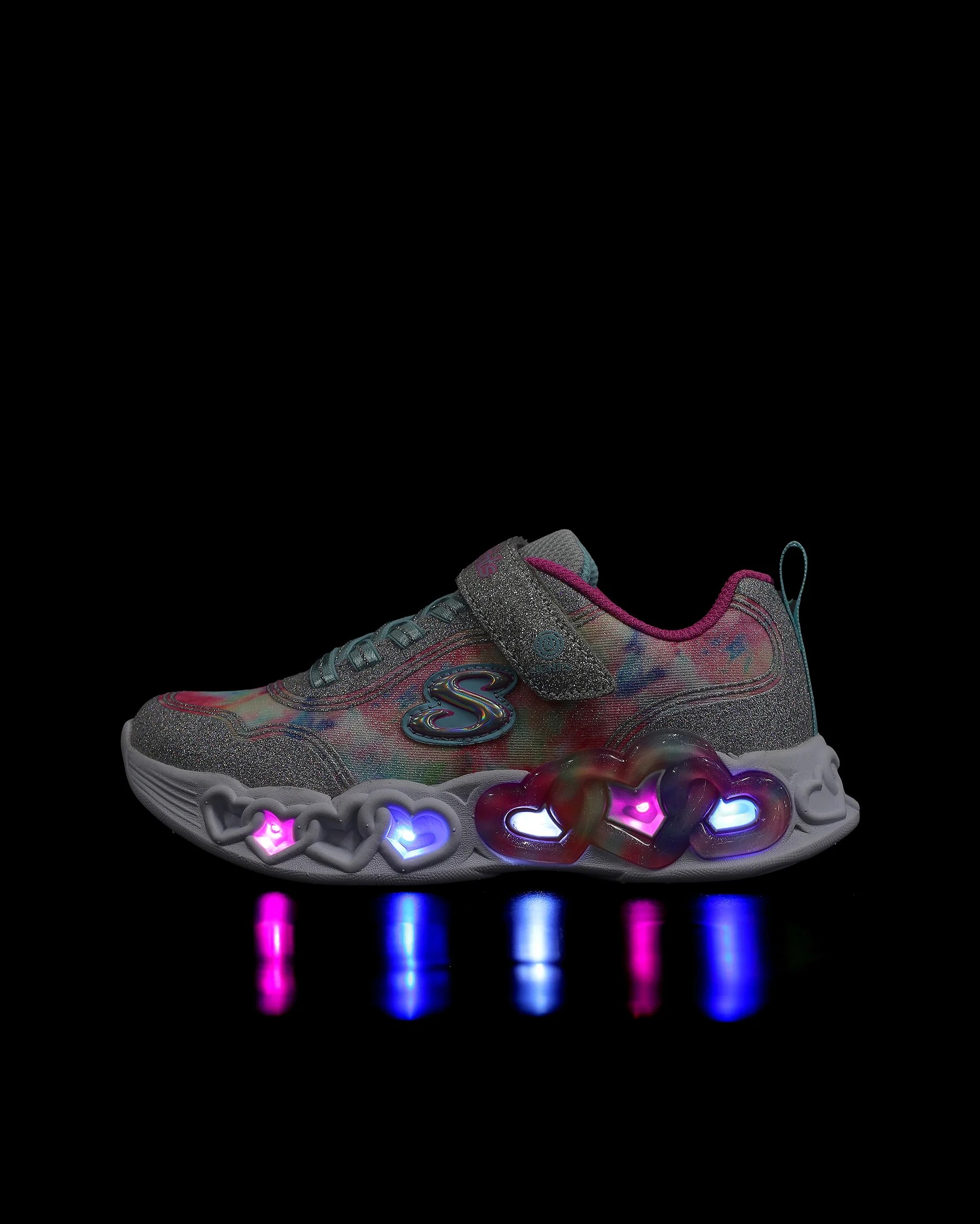 SKECHERS INFINITE HEART LIGHTS - COLOR LOVIN