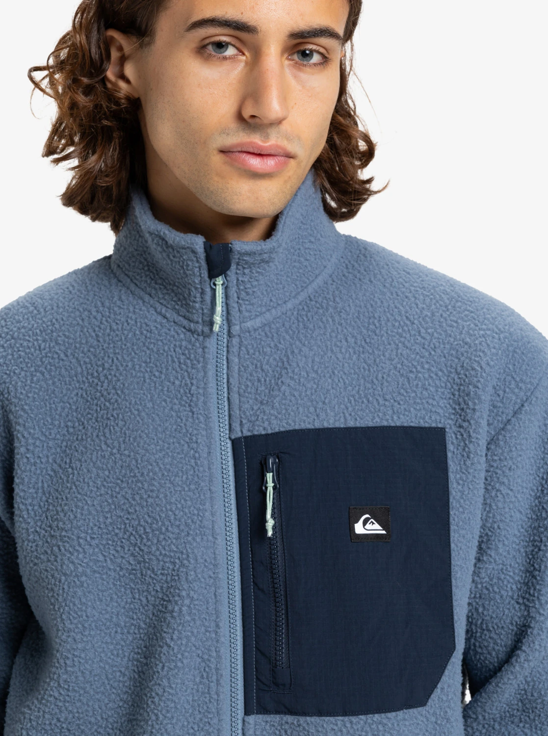 QUIKSILVER CLEAN COAST FZ - BLUE