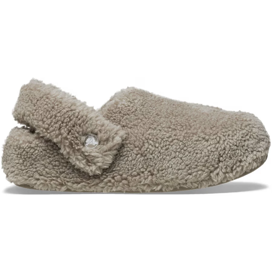 CROCS CLASSIC COZZY SLIPPER - MUSHROOM