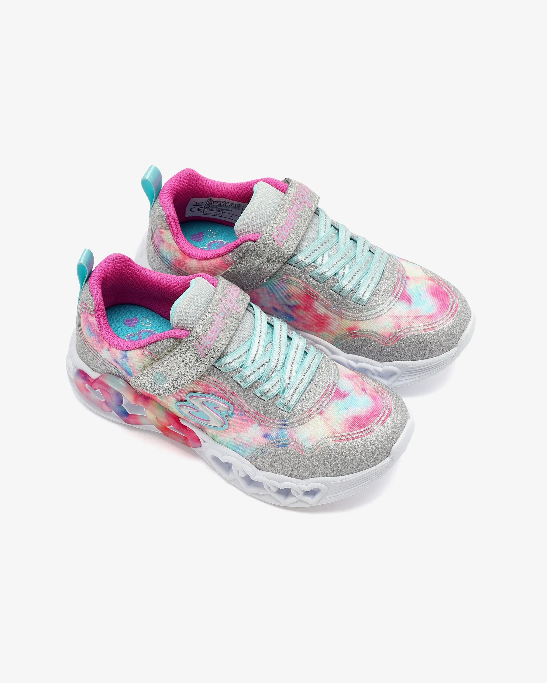 SKECHERS INFINITE HEART LIGHTS - COLOR LOVIN